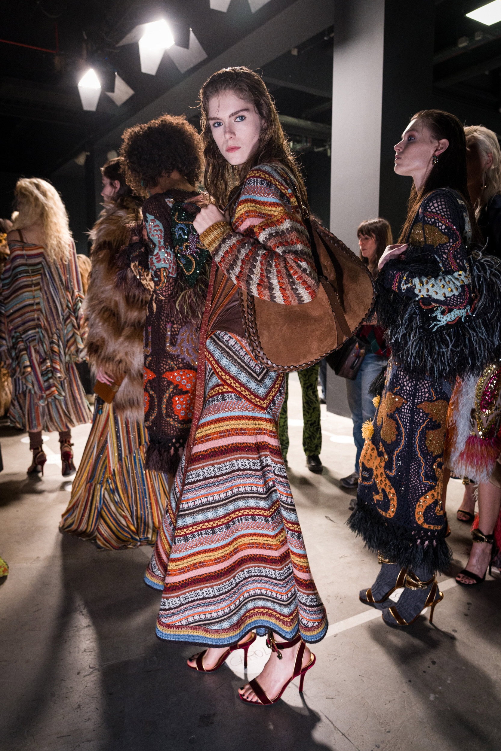 Etro Fall 2026 Fashion Show Backstage