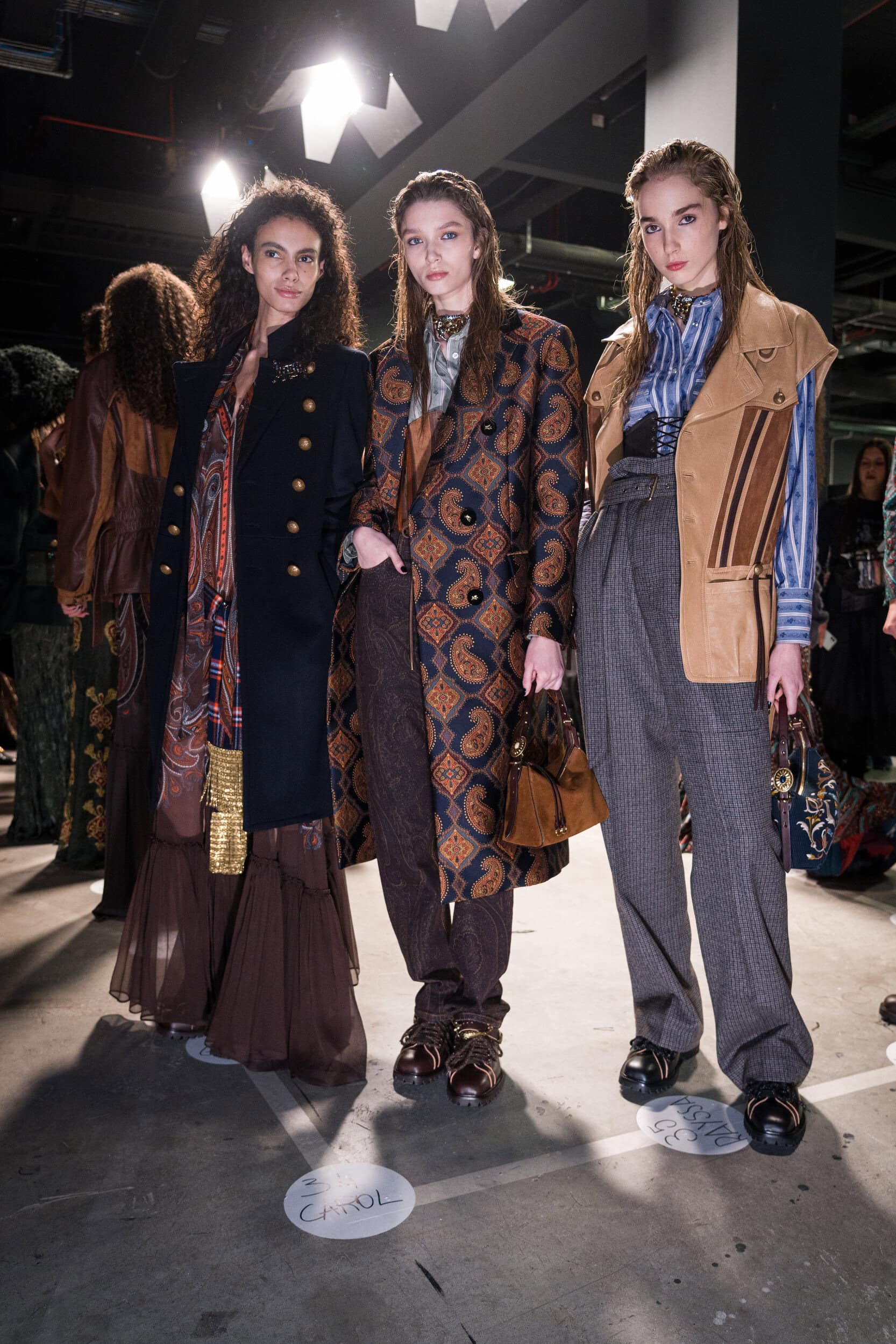 Etro Fall 2026 Fashion Show Backstage