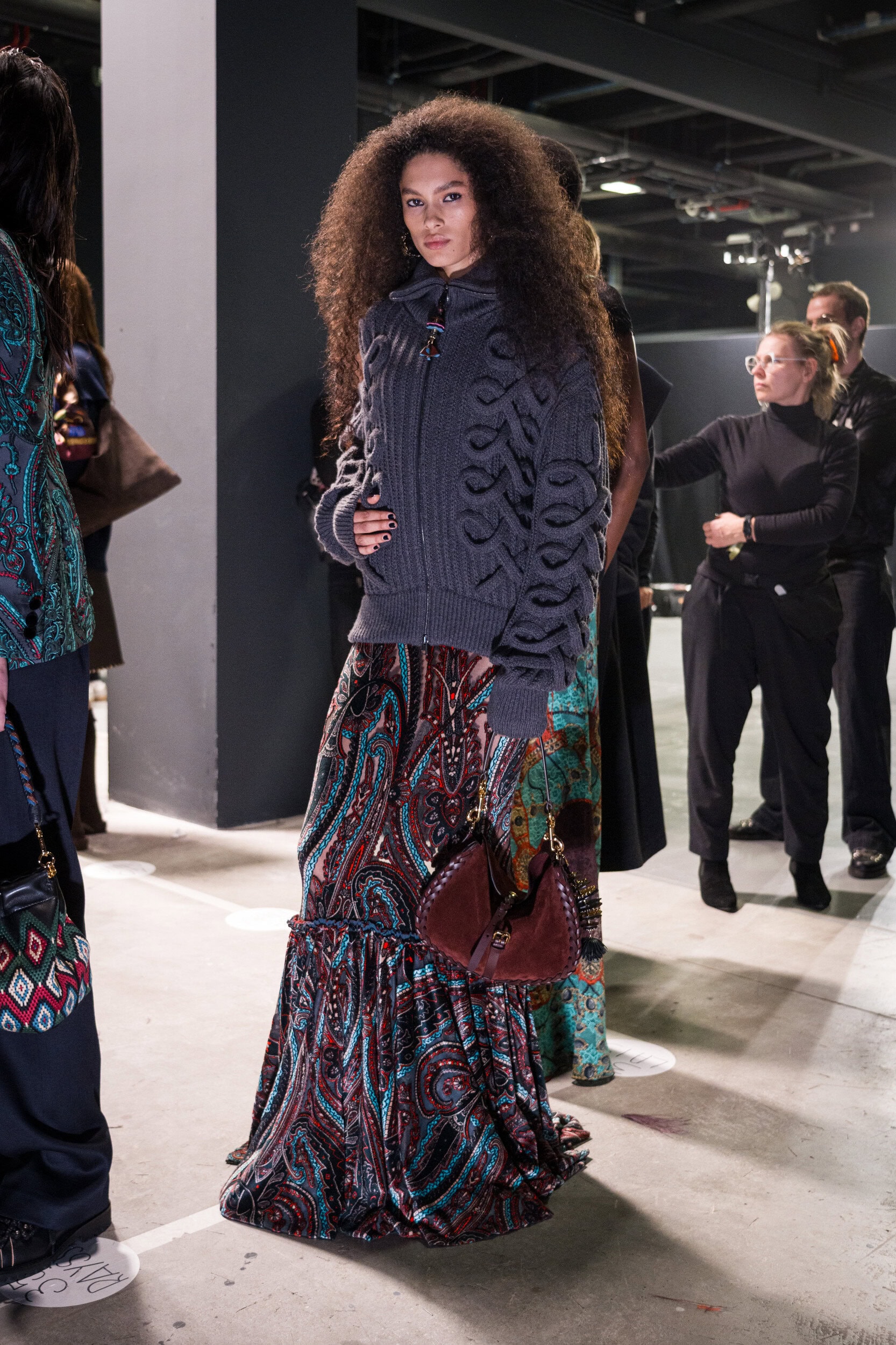 Etro Fall 2026 Fashion Show Backstage