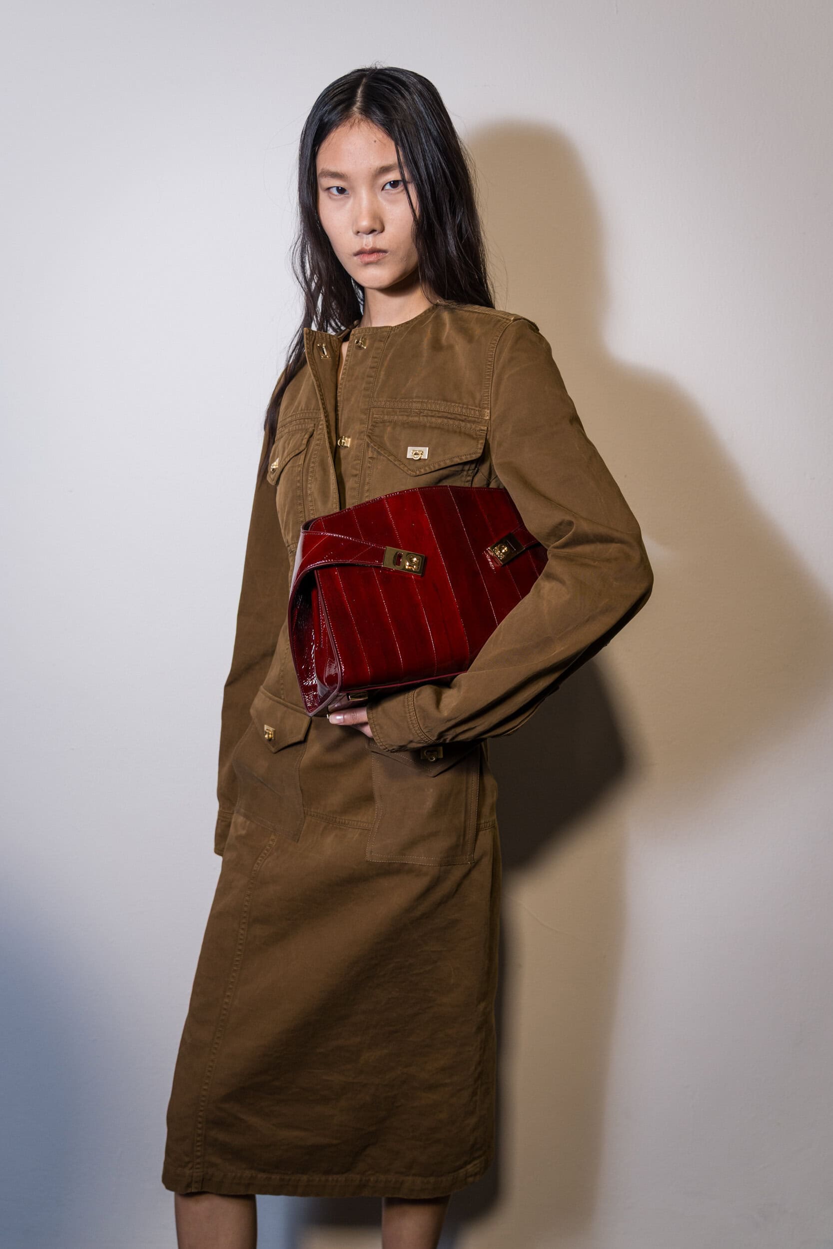 Ferragamo Fall 2026 Fashion Show Backstage