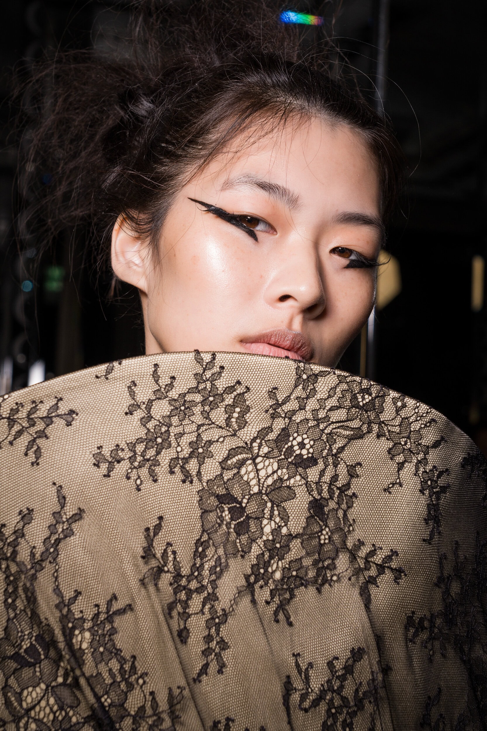 Harris Reed Fall 2026 Fashion Show Backstage