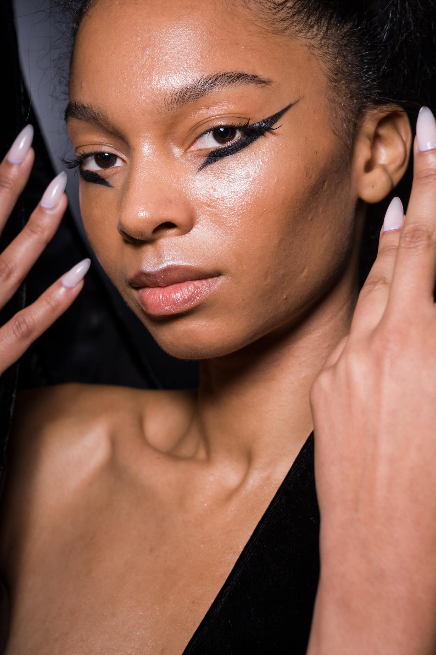 Harris Reed Fall 2026 Fashion Show Backstage