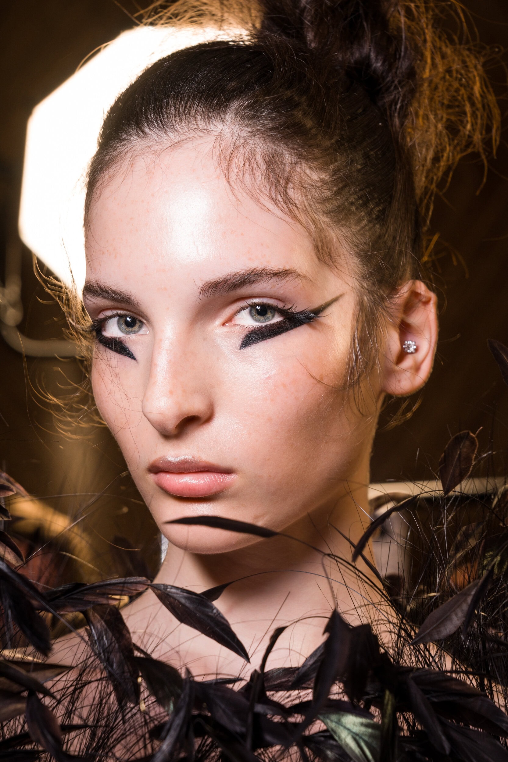 Harris Reed Fall 2026 Fashion Show Backstage