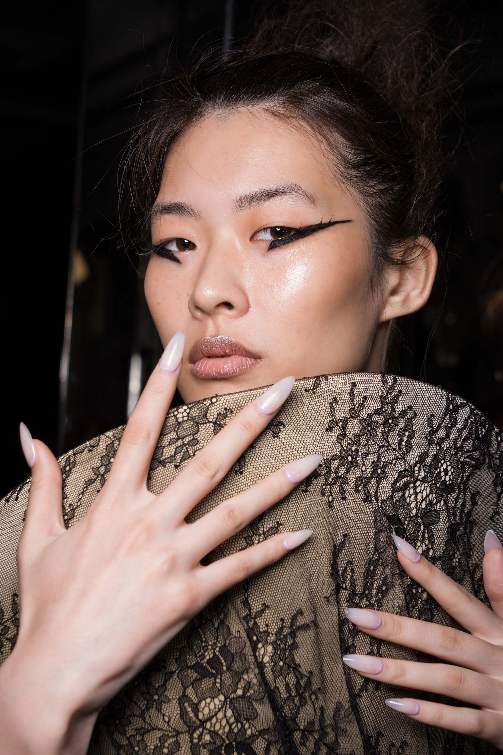 Harris Reed Fall 2026 Fashion Show Backstage