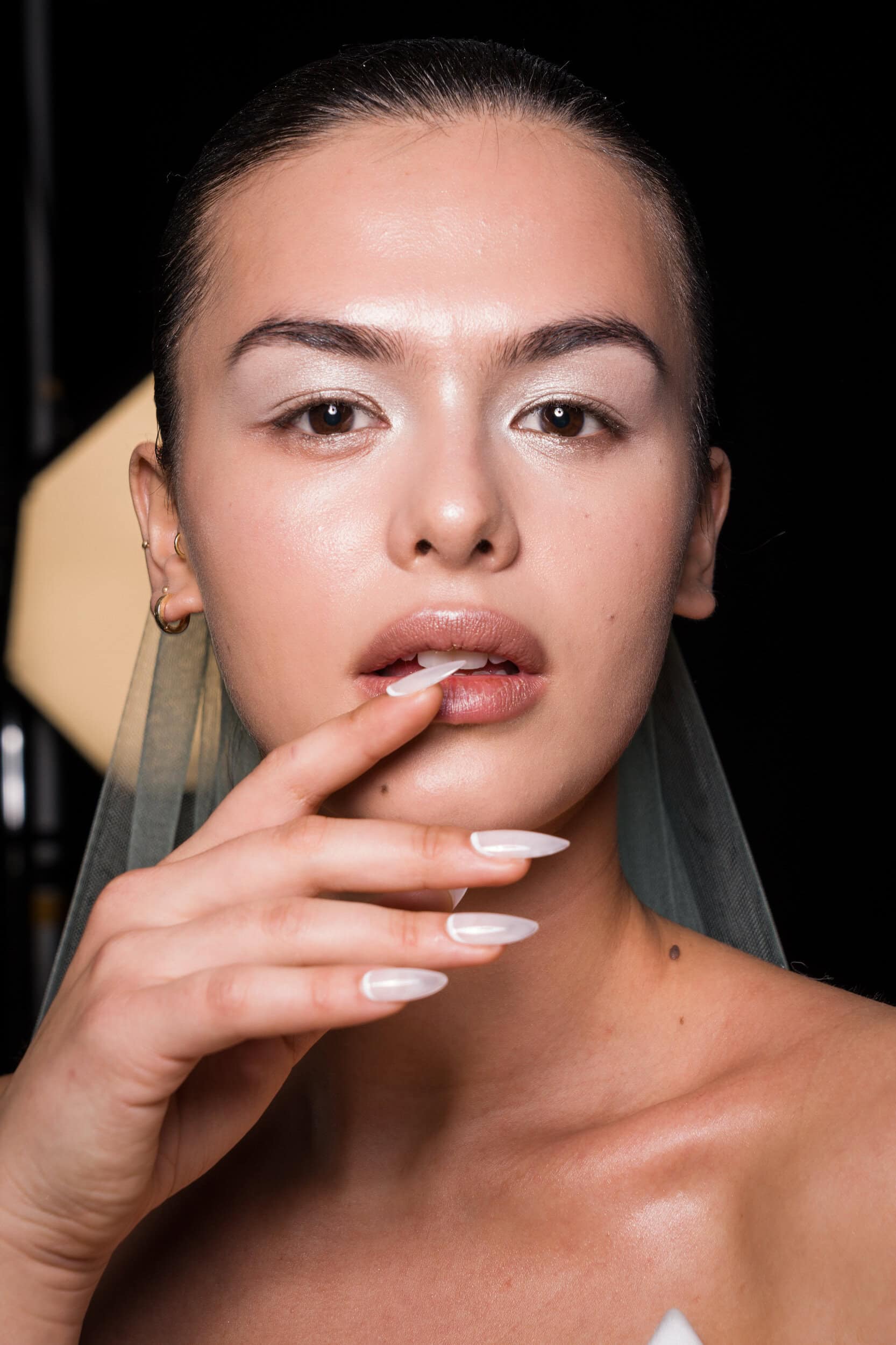 Harris Reed Fall 2026 Fashion Show Backstage