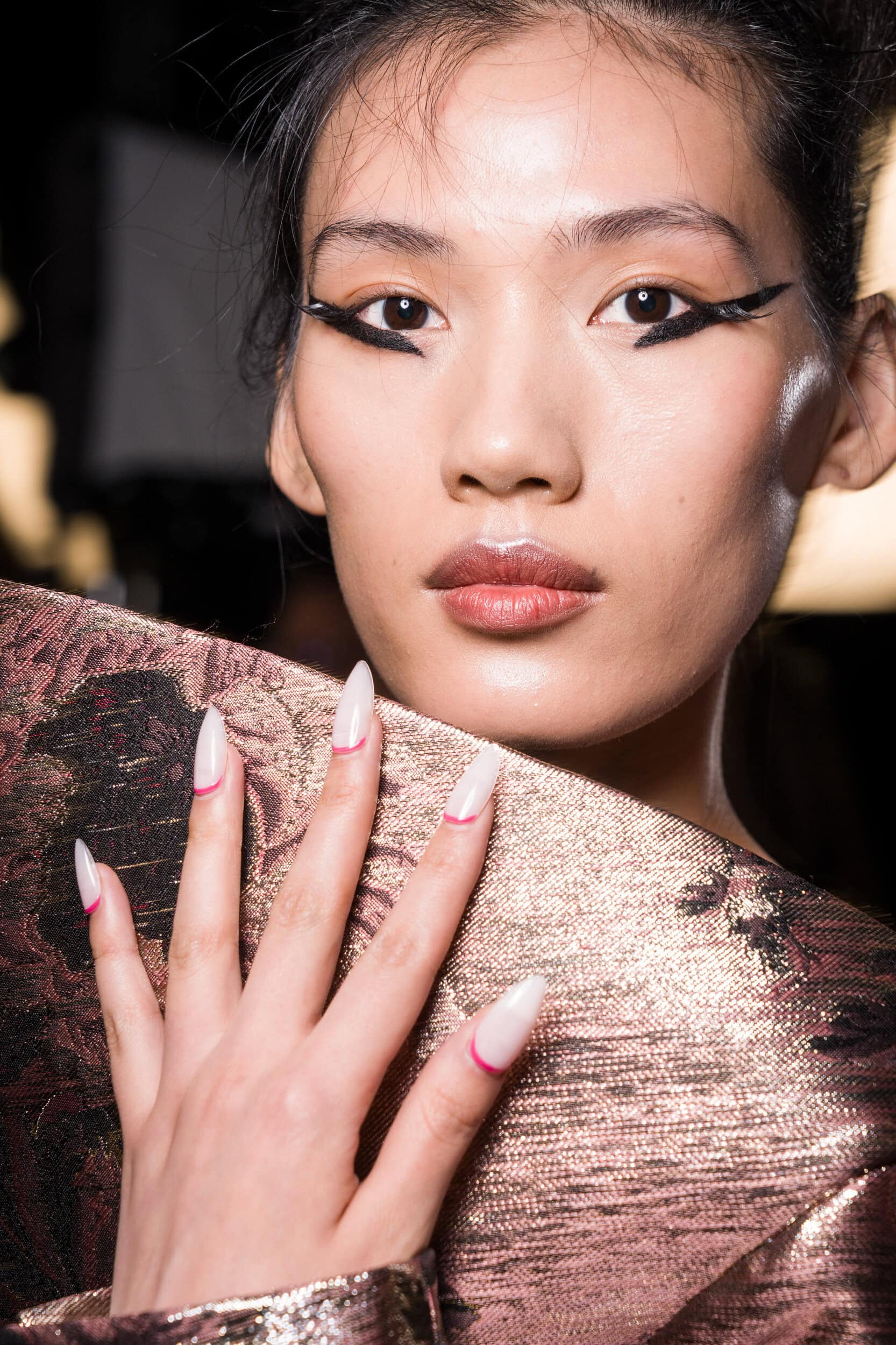 Harris Reed Fall 2026 Fashion Show Backstage