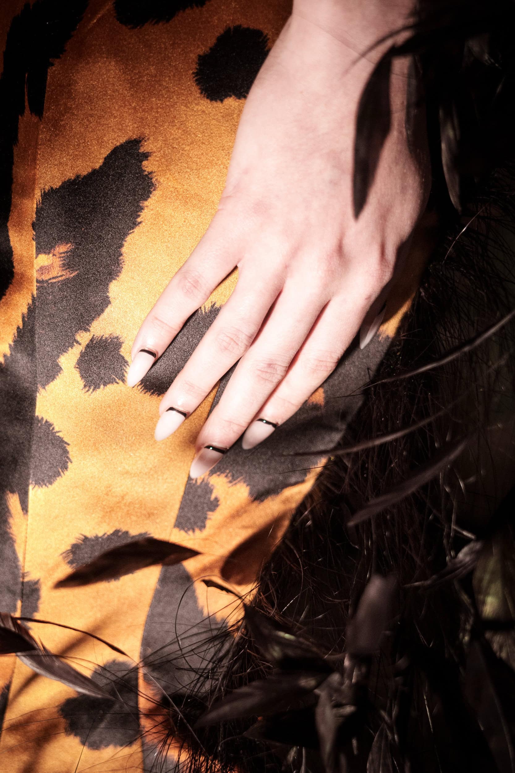 Harris Reed Fall 2026 Fashion Show Backstage