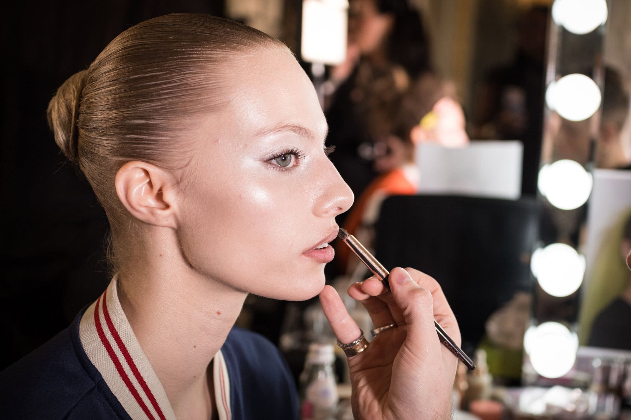 Harris Reed Fall 2026 Fashion Show Backstage