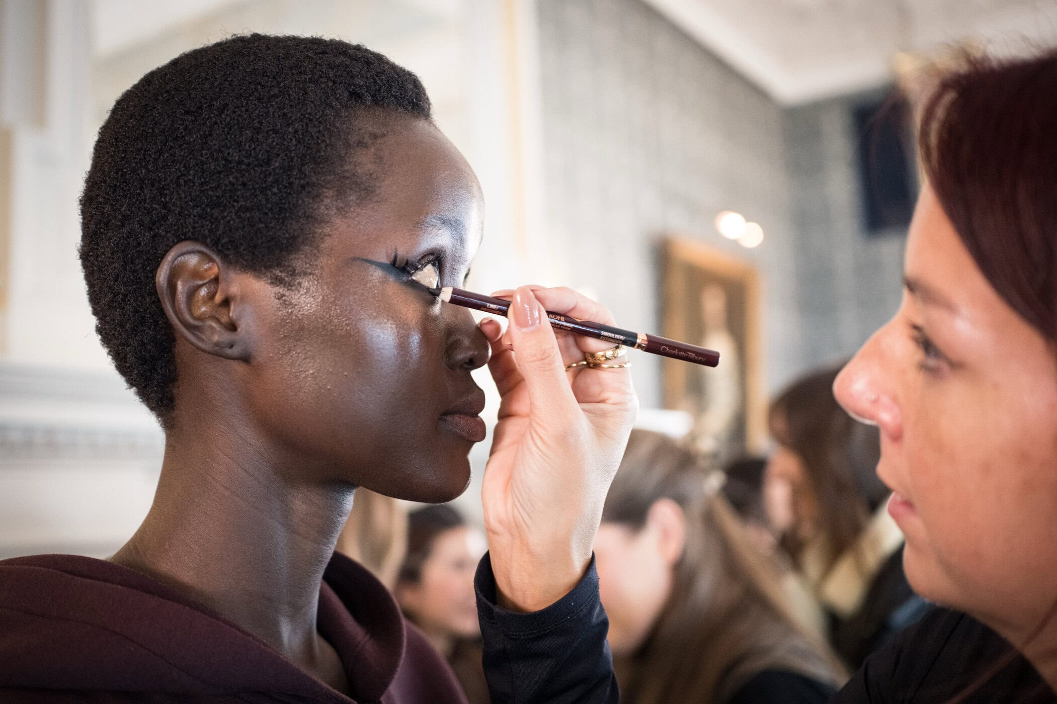 Harris Reed Fall 2026 Fashion Show Backstage
