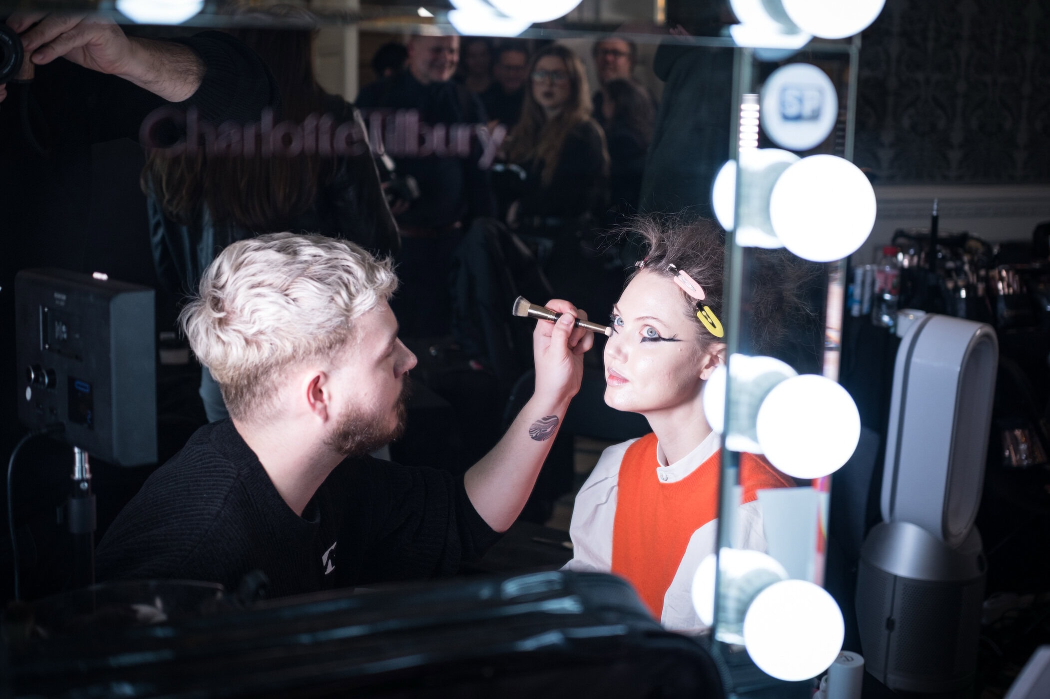 Harris Reed Fall 2026 Fashion Show Backstage