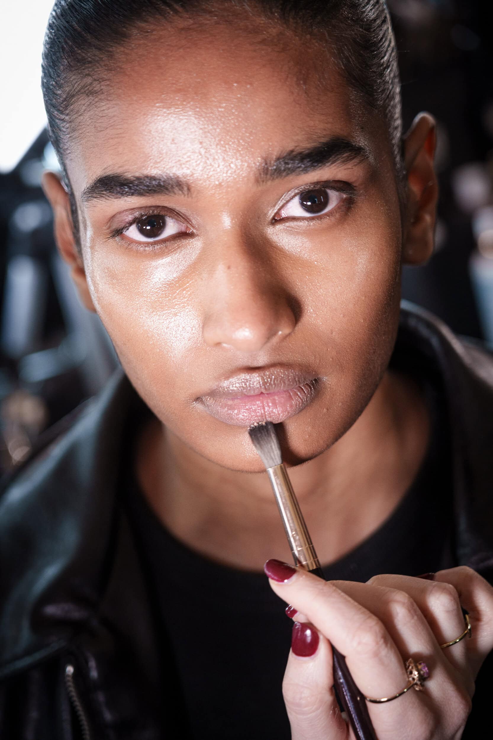 Harris Reed Fall 2026 Fashion Show Backstage