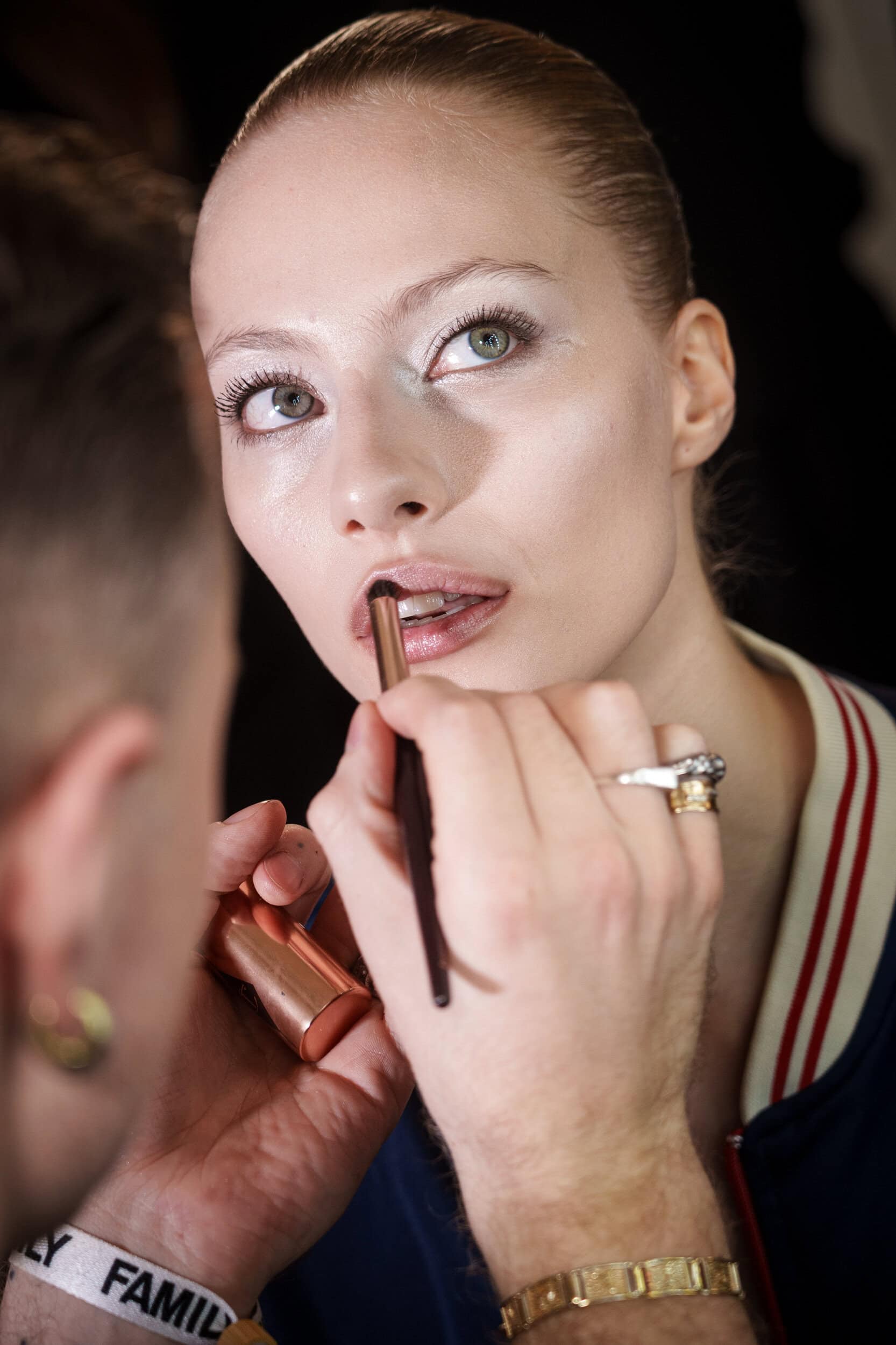 Harris Reed Fall 2026 Fashion Show Backstage