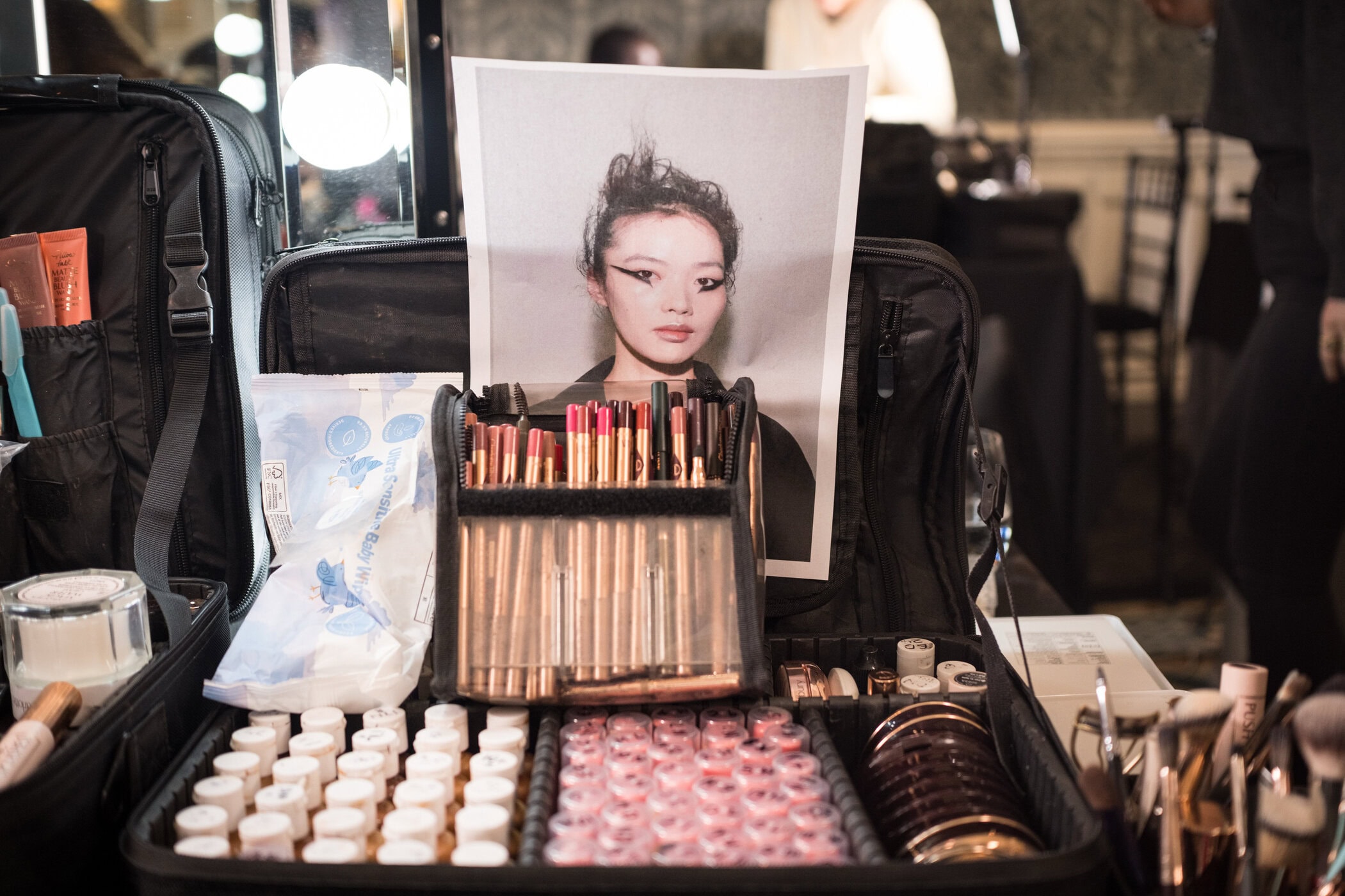 Harris Reed Fall 2026 Fashion Show Backstage