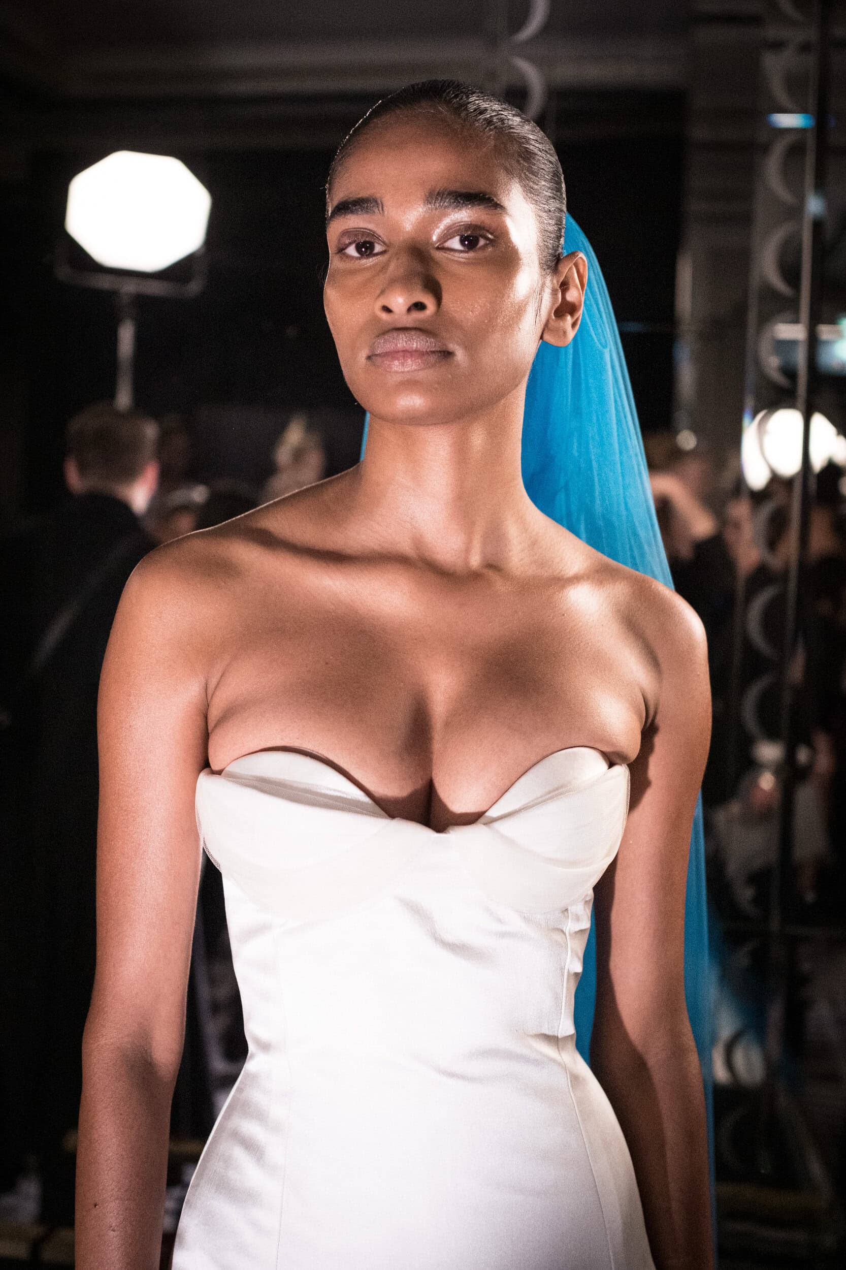 Harris Reed Fall 2026 Fashion Show Backstage