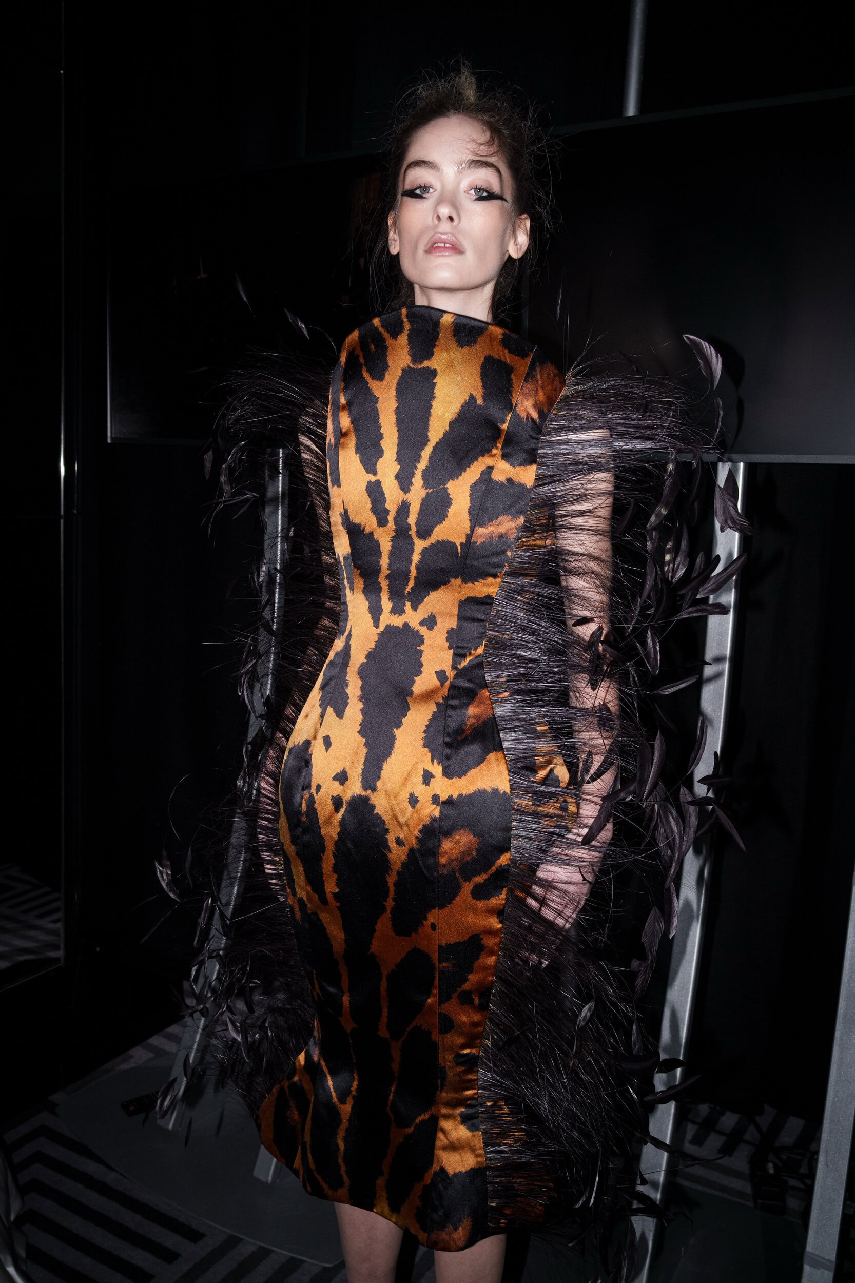 Harris Reed Fall 2026 Fashion Show Backstage