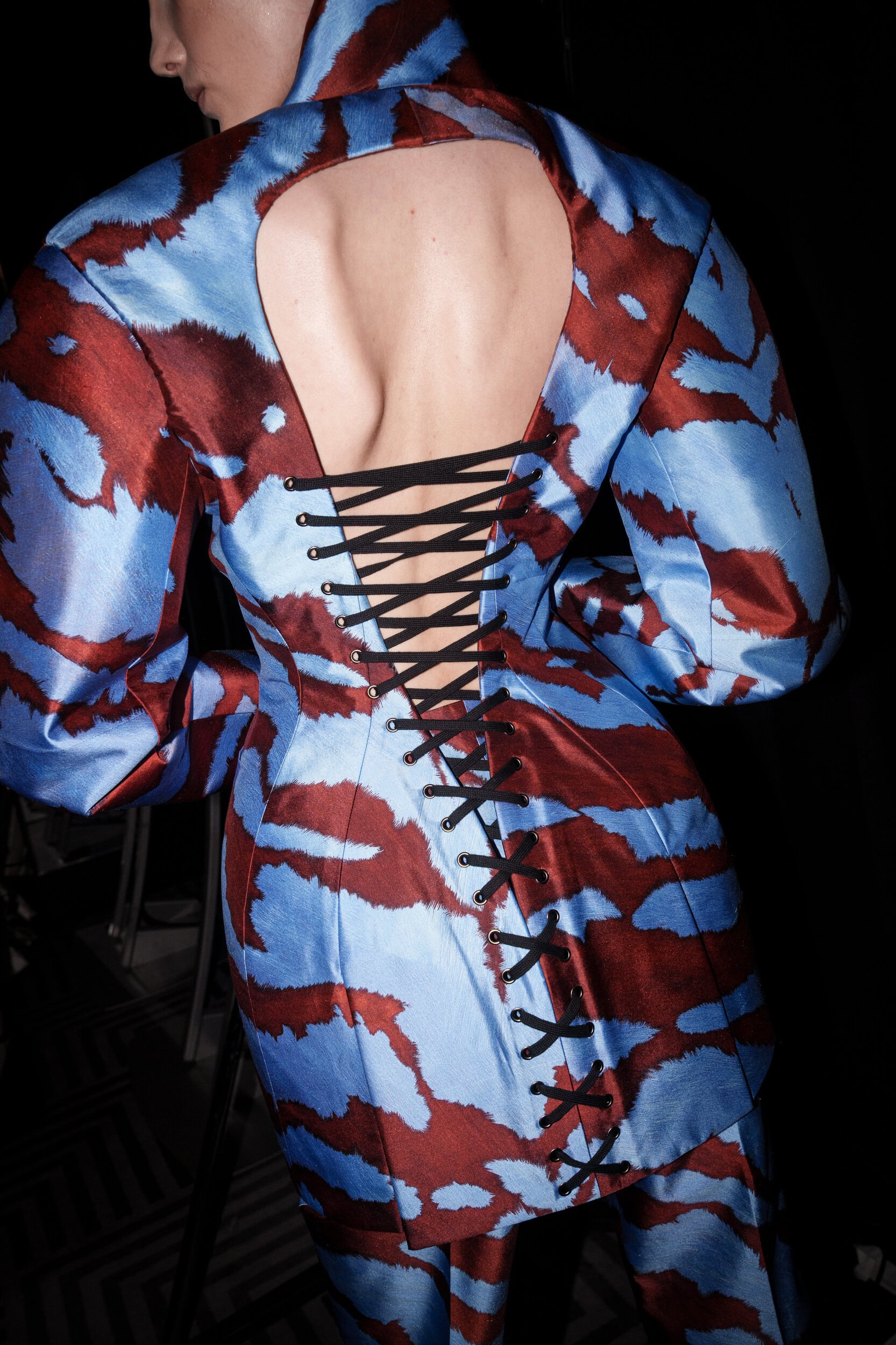 Harris Reed Fall 2026 Fashion Show Backstage