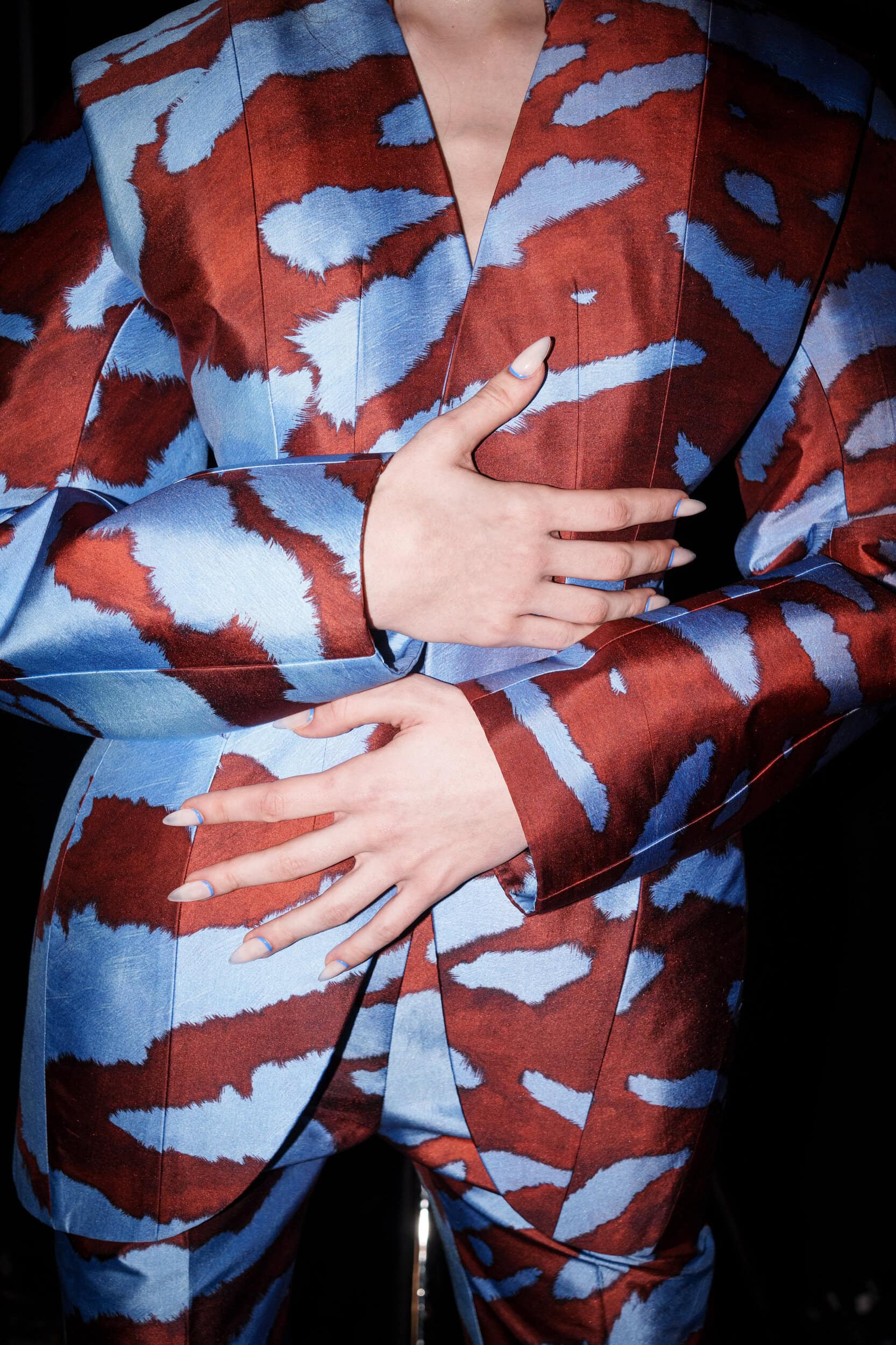 Harris Reed Fall 2026 Fashion Show Backstage