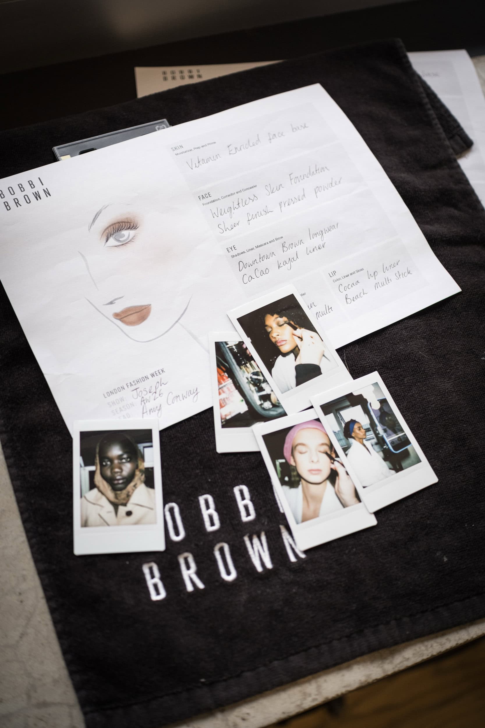 Joseph Fall 2026 Fashion Show Backstage