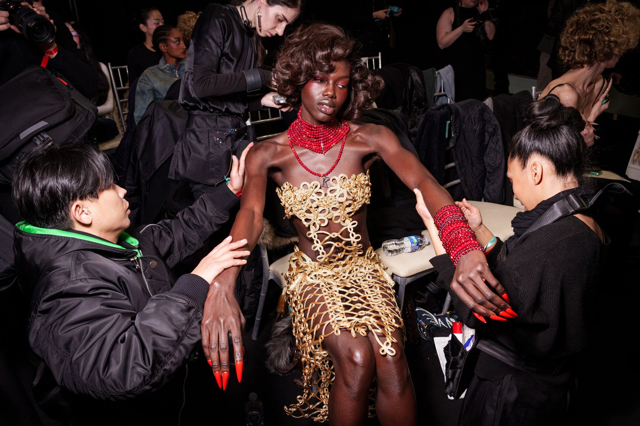 Kim Shui Fall 2026 Fashion Show Backstage