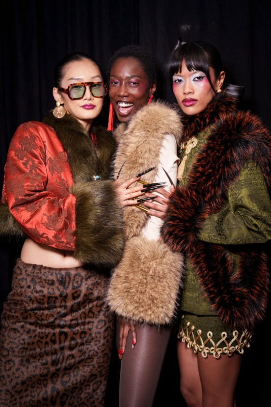 Kim Shui Fall 2026 Fashion Show Backstage