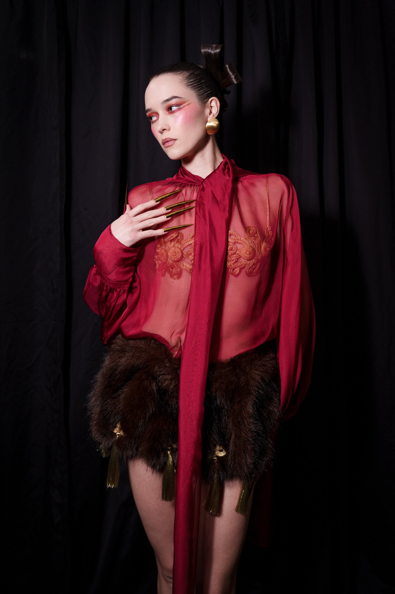 Kim Shui Fall 2026 Fashion Show Backstage