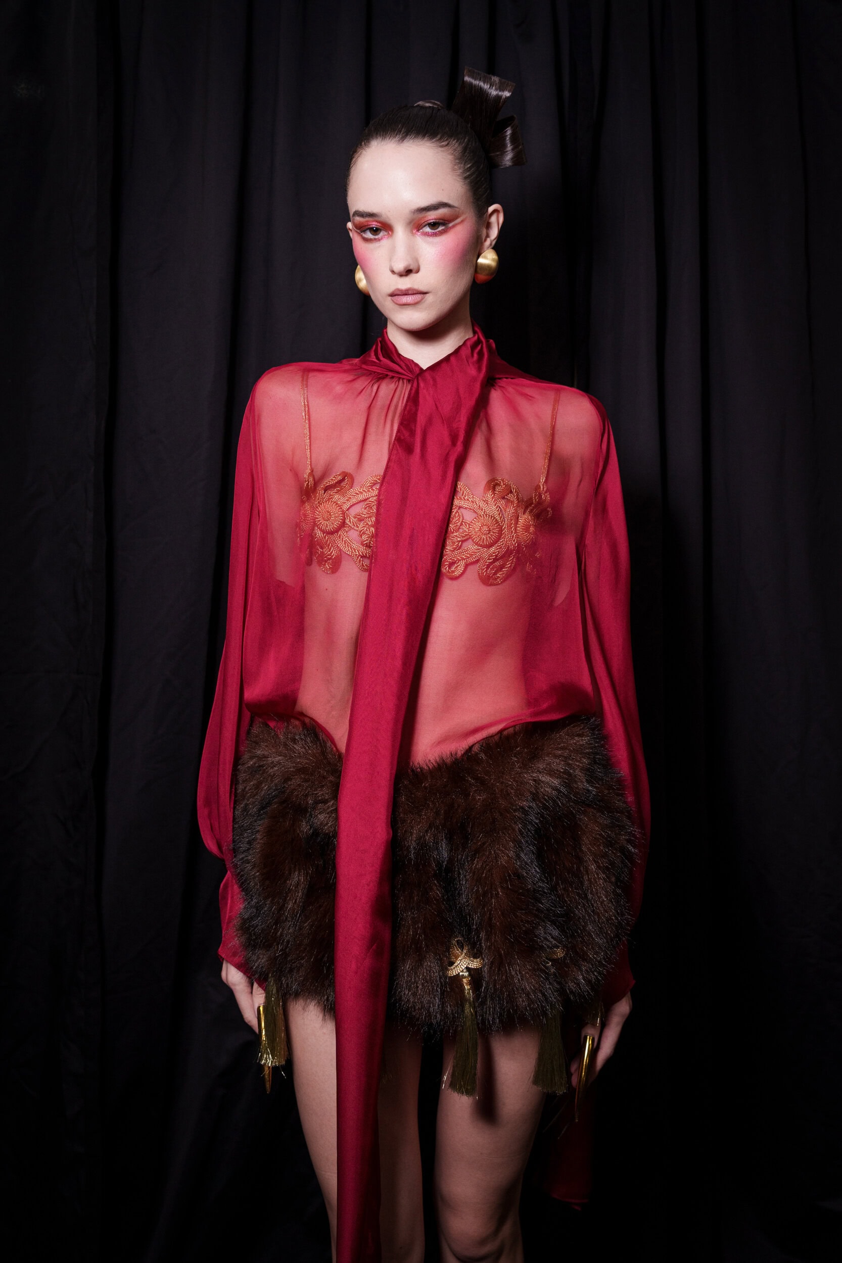 Kim Shui Fall 2026 Fashion Show Backstage