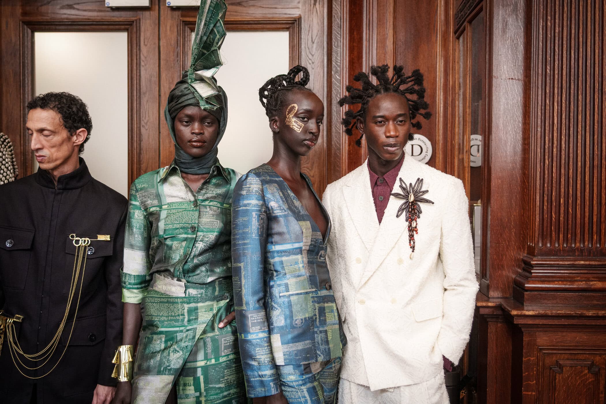 Labrum London Fall 2026 Fashion Show Backstage