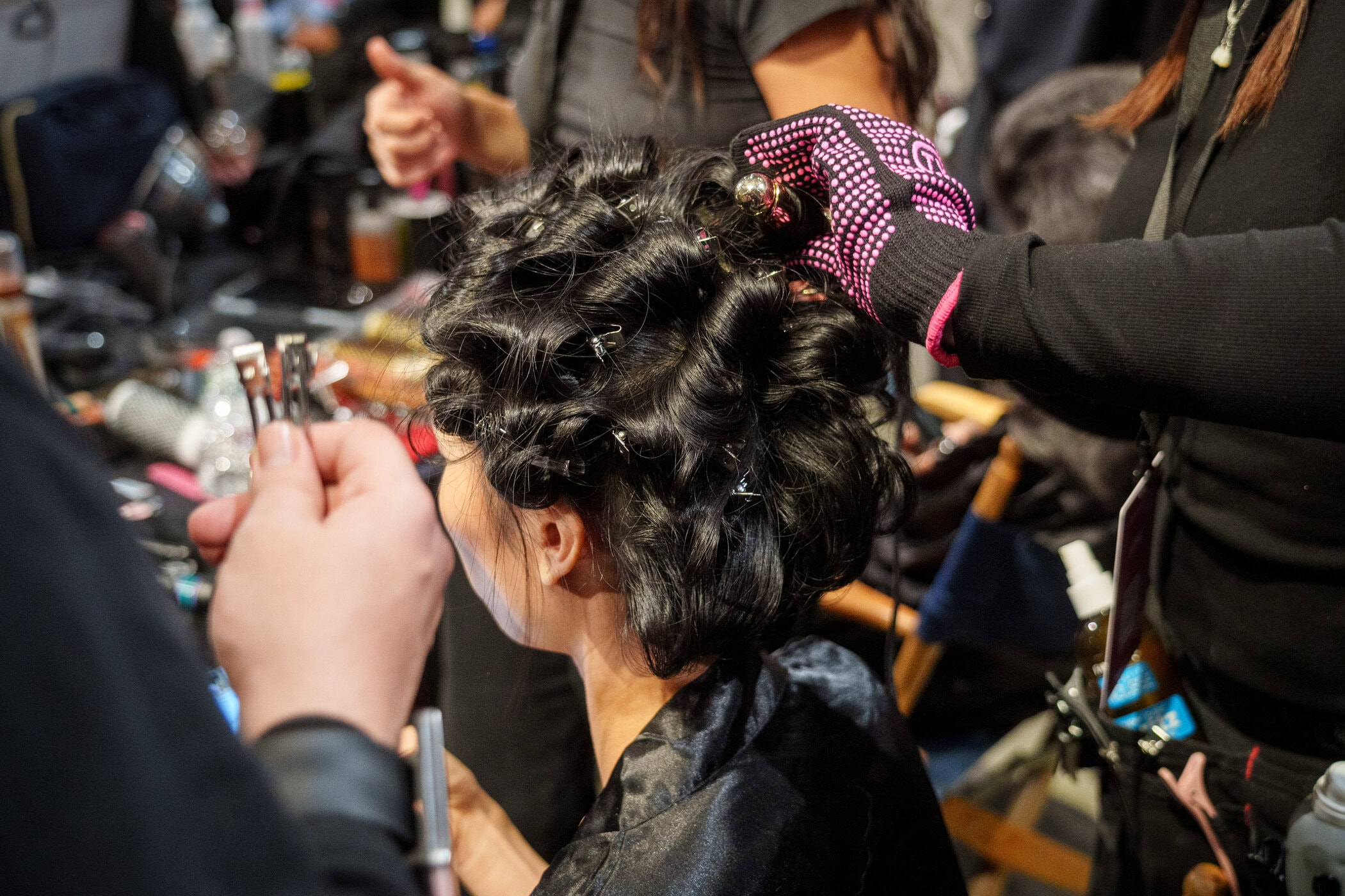 Laquan Smith Fall 2026 Fashion Show Backstage