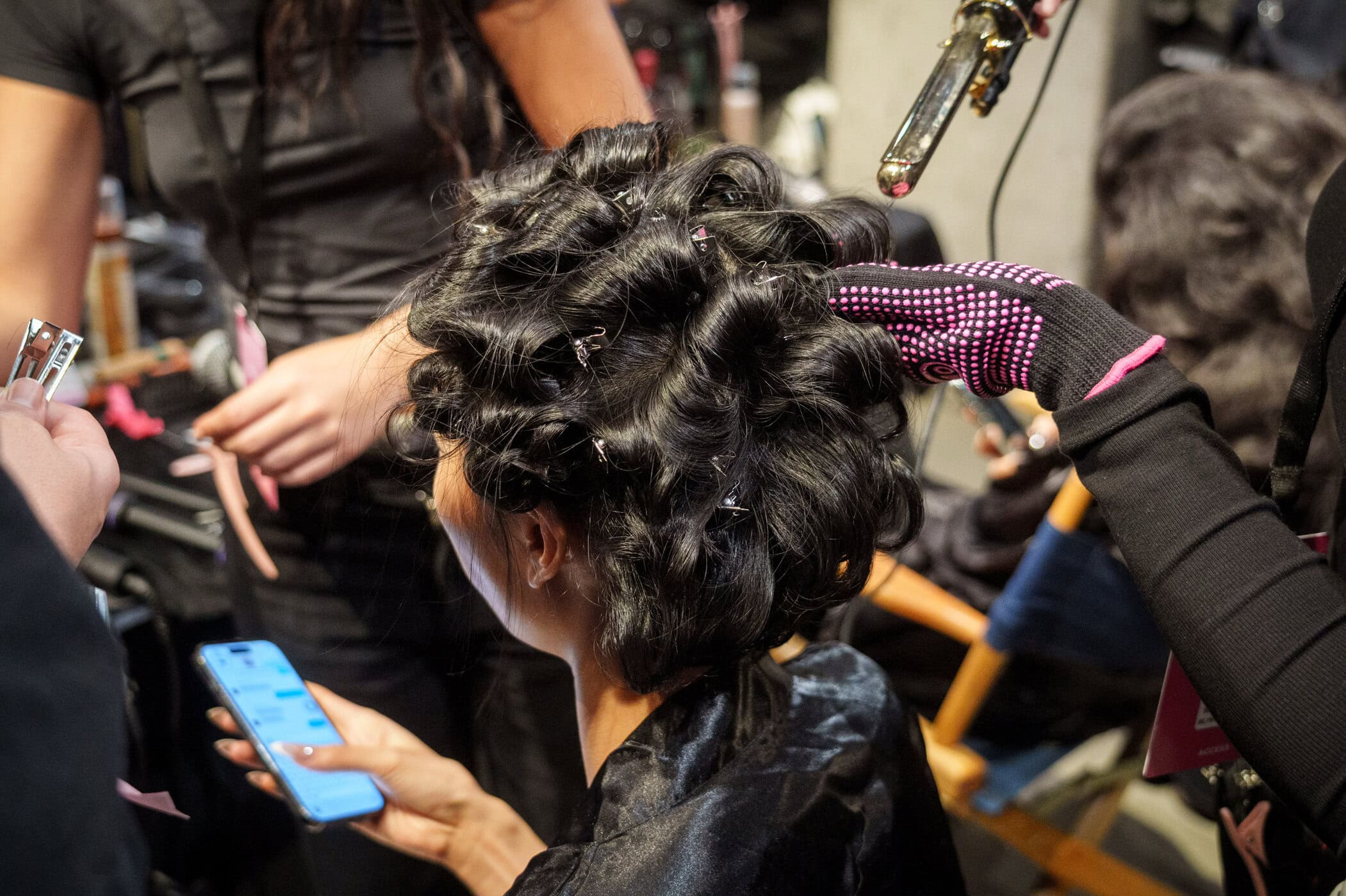 Laquan Smith Fall 2026 Fashion Show Backstage