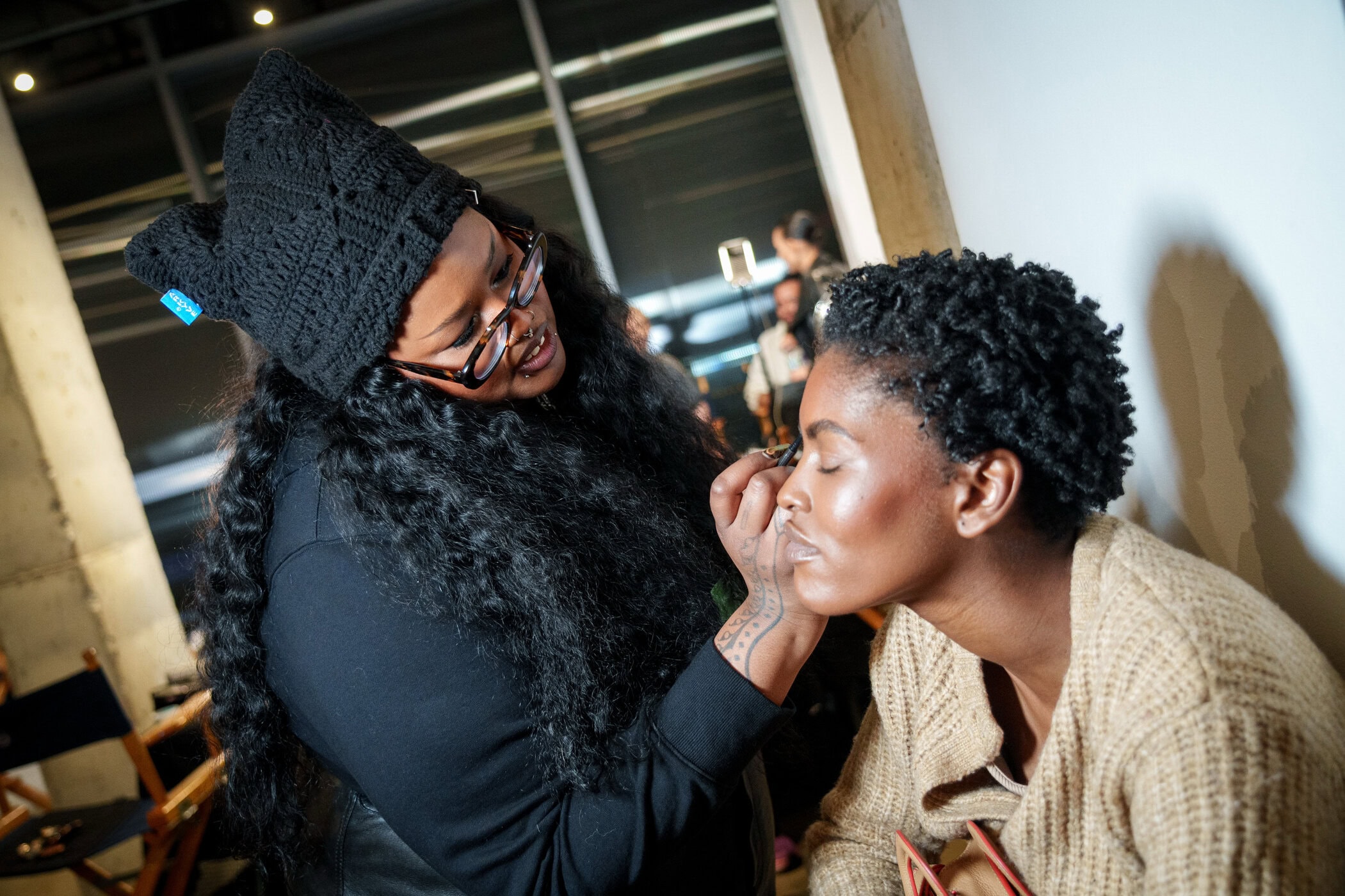 Laquan Smith Fall 2026 Fashion Show Backstage