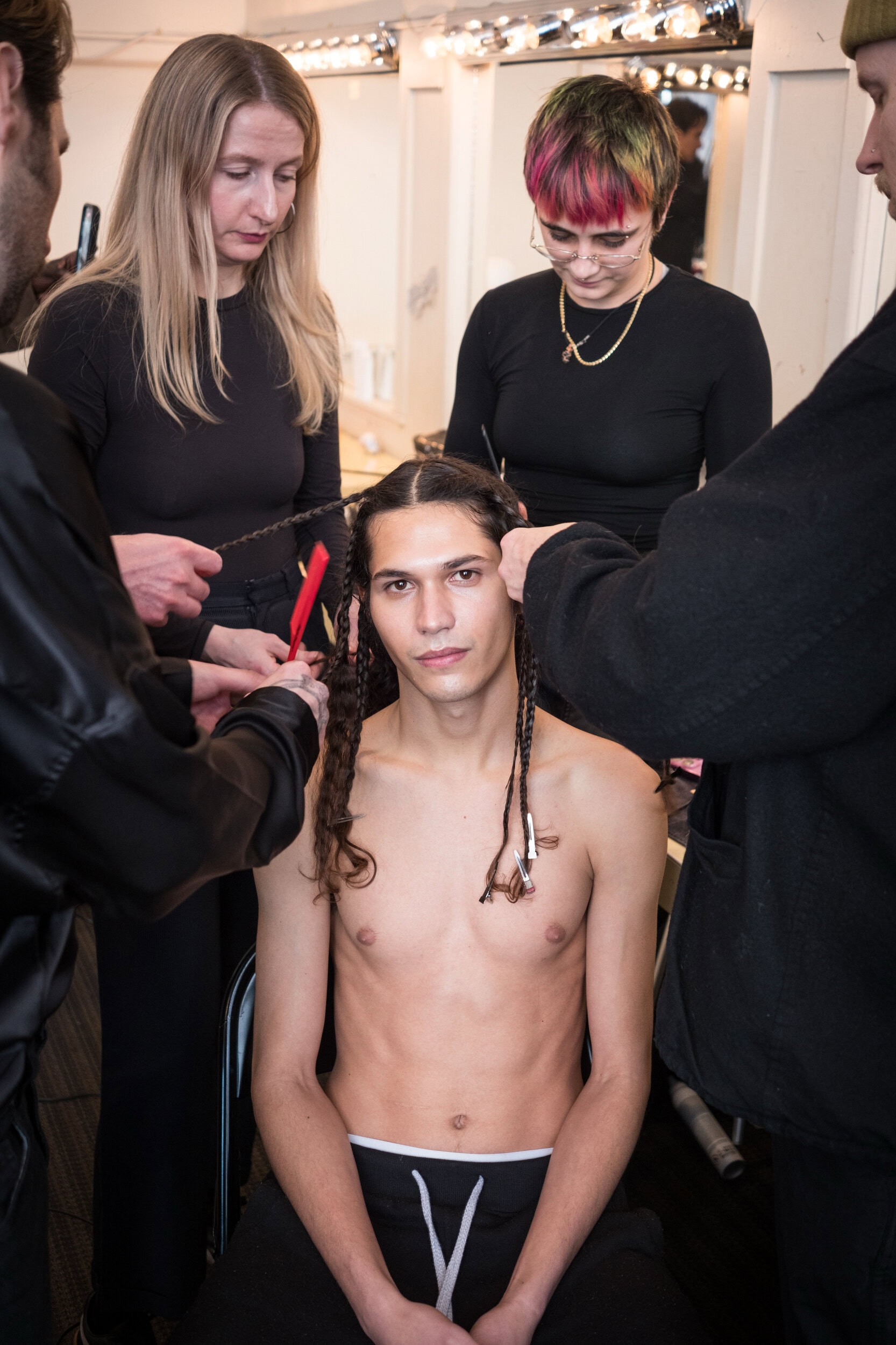 Leblancstudios Fall 2026 Fashion Show Backstage