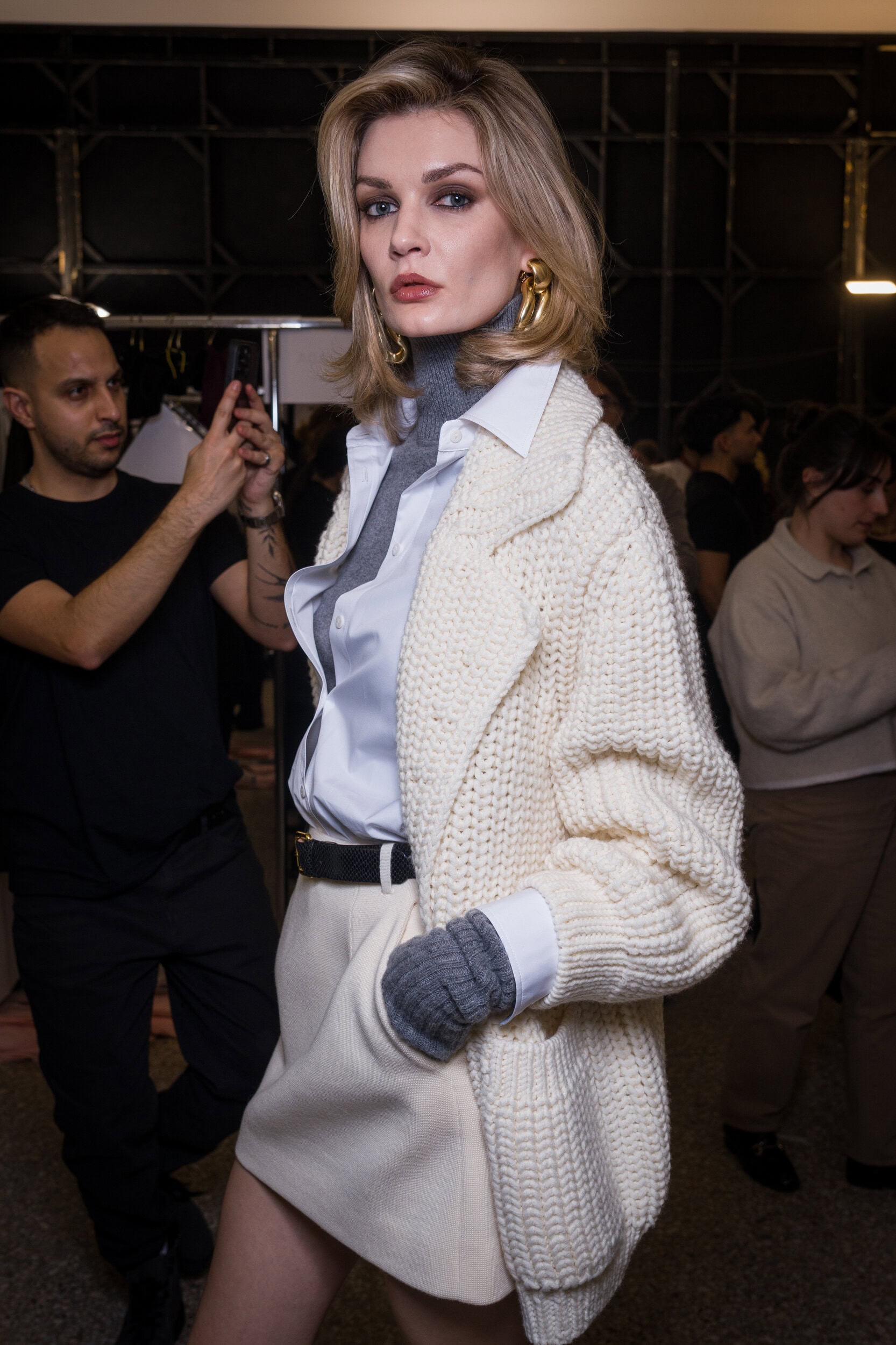 Luisa Spagnoli Fall 2026 Fashion Show Backstage