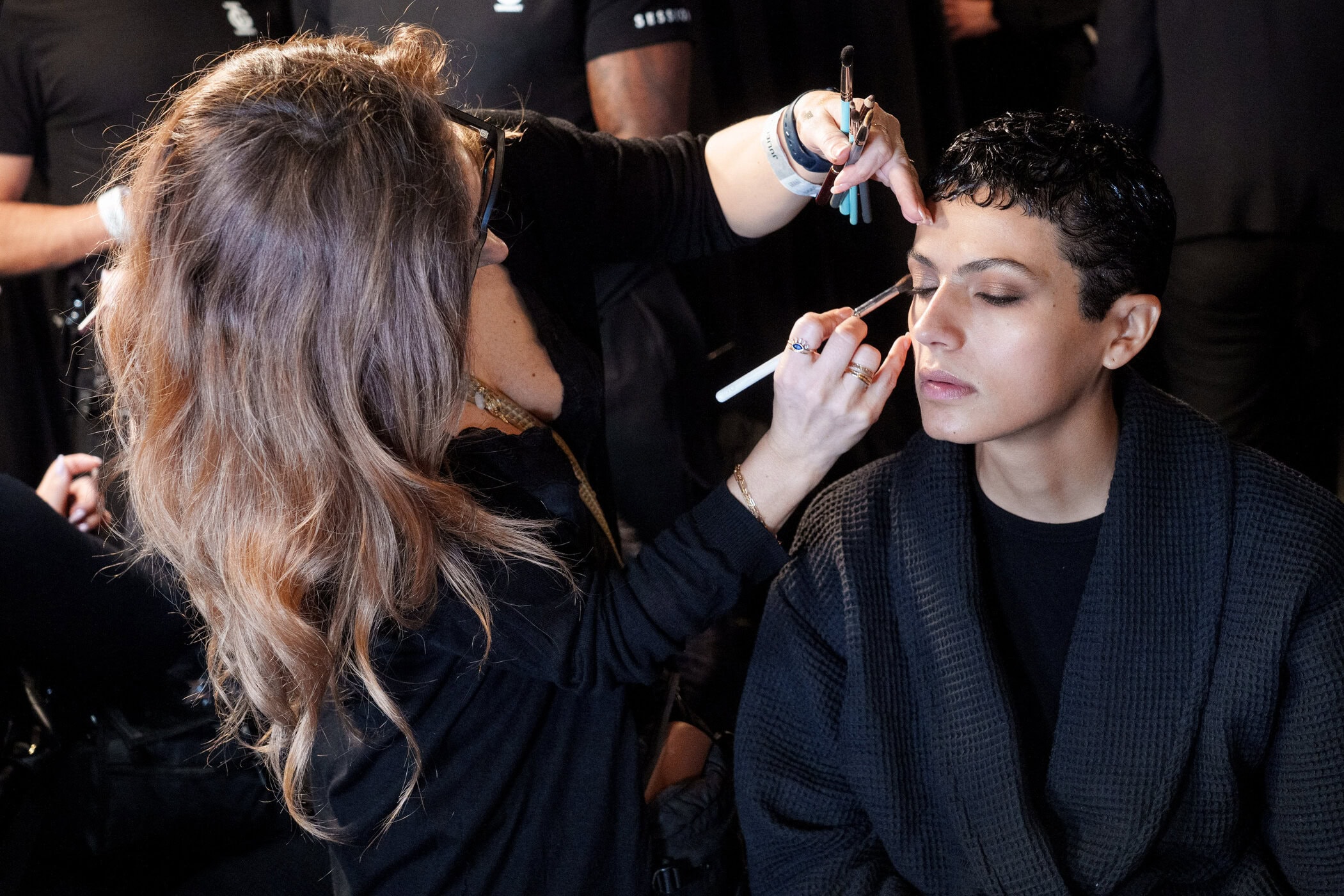 Julien Macdonald Fall 2026 Fashion Show Backstage