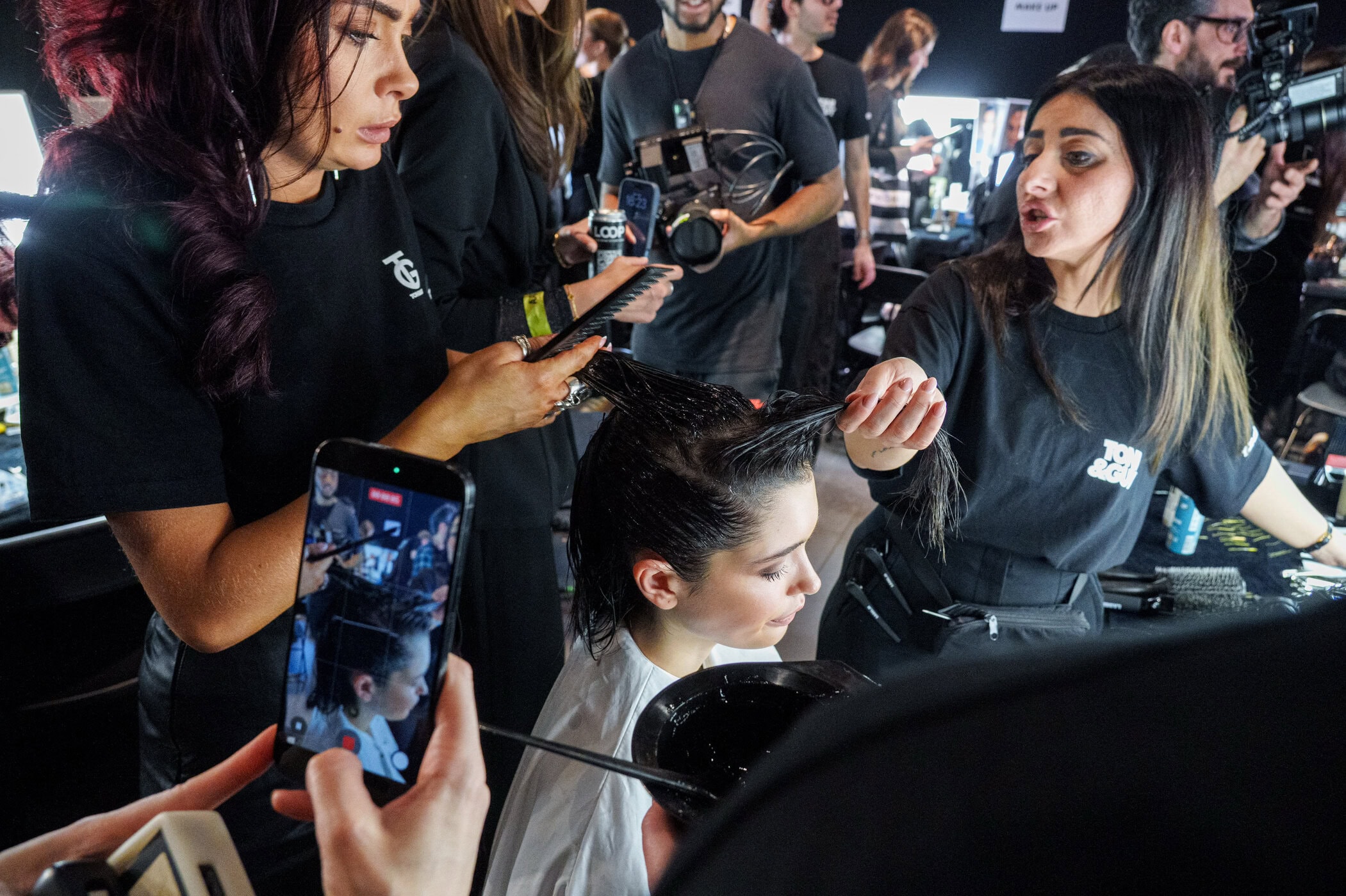 Julien Macdonald Fall 2026 Fashion Show Backstage