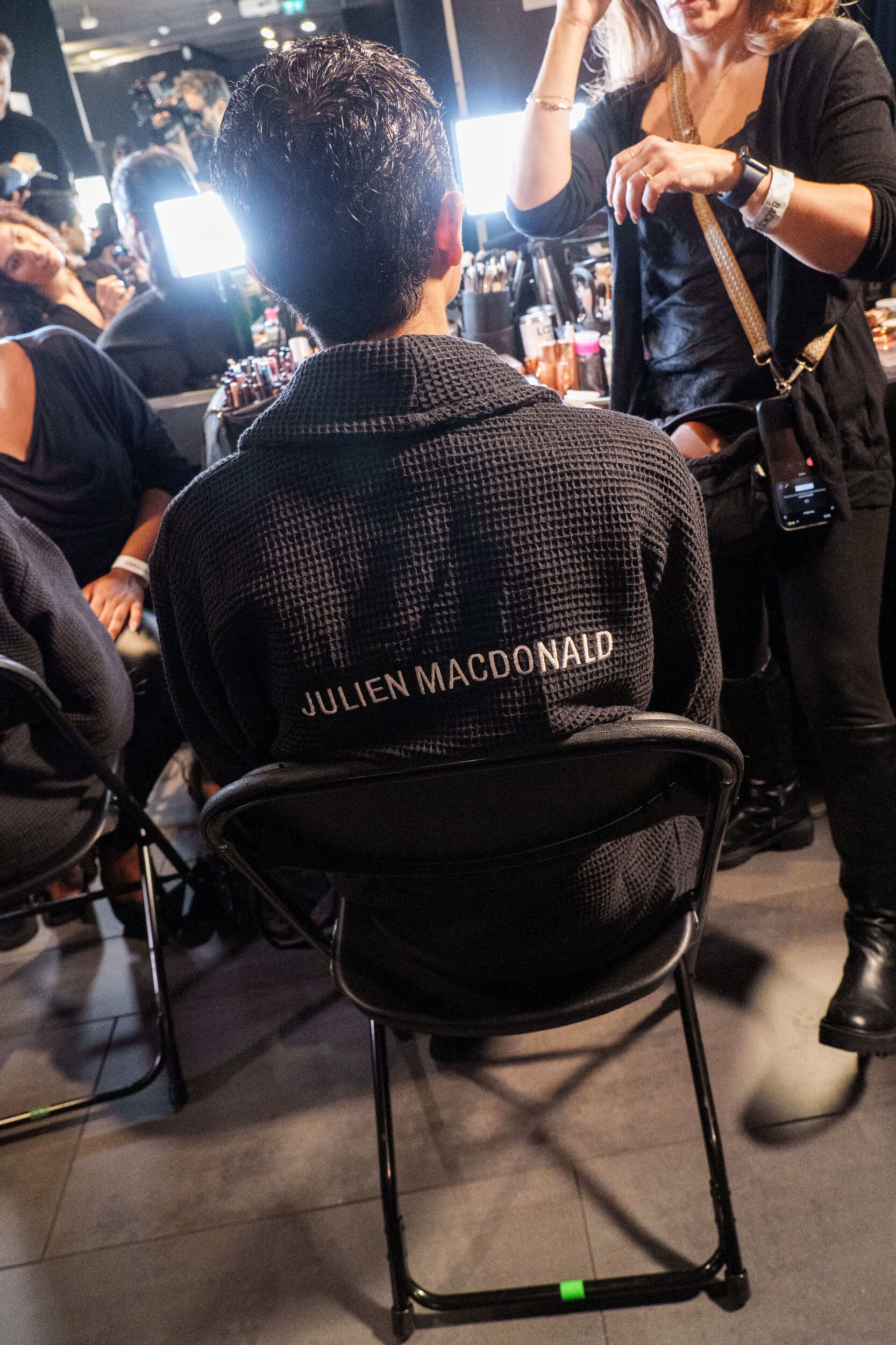 Julien Macdonald Fall 2026 Fashion Show Backstage