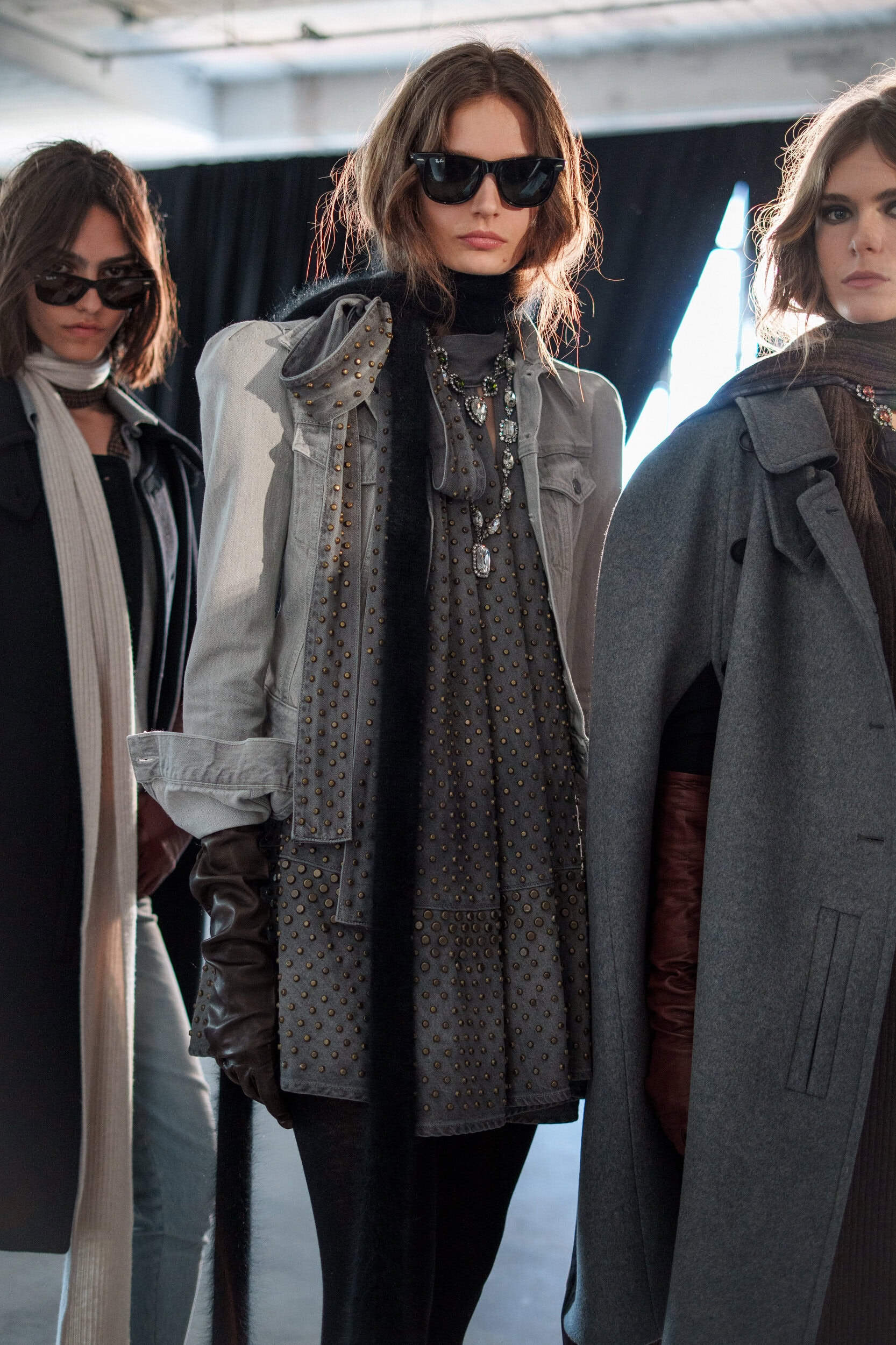 7 For All Mankind Fall 2026 Fashion Show Backstage