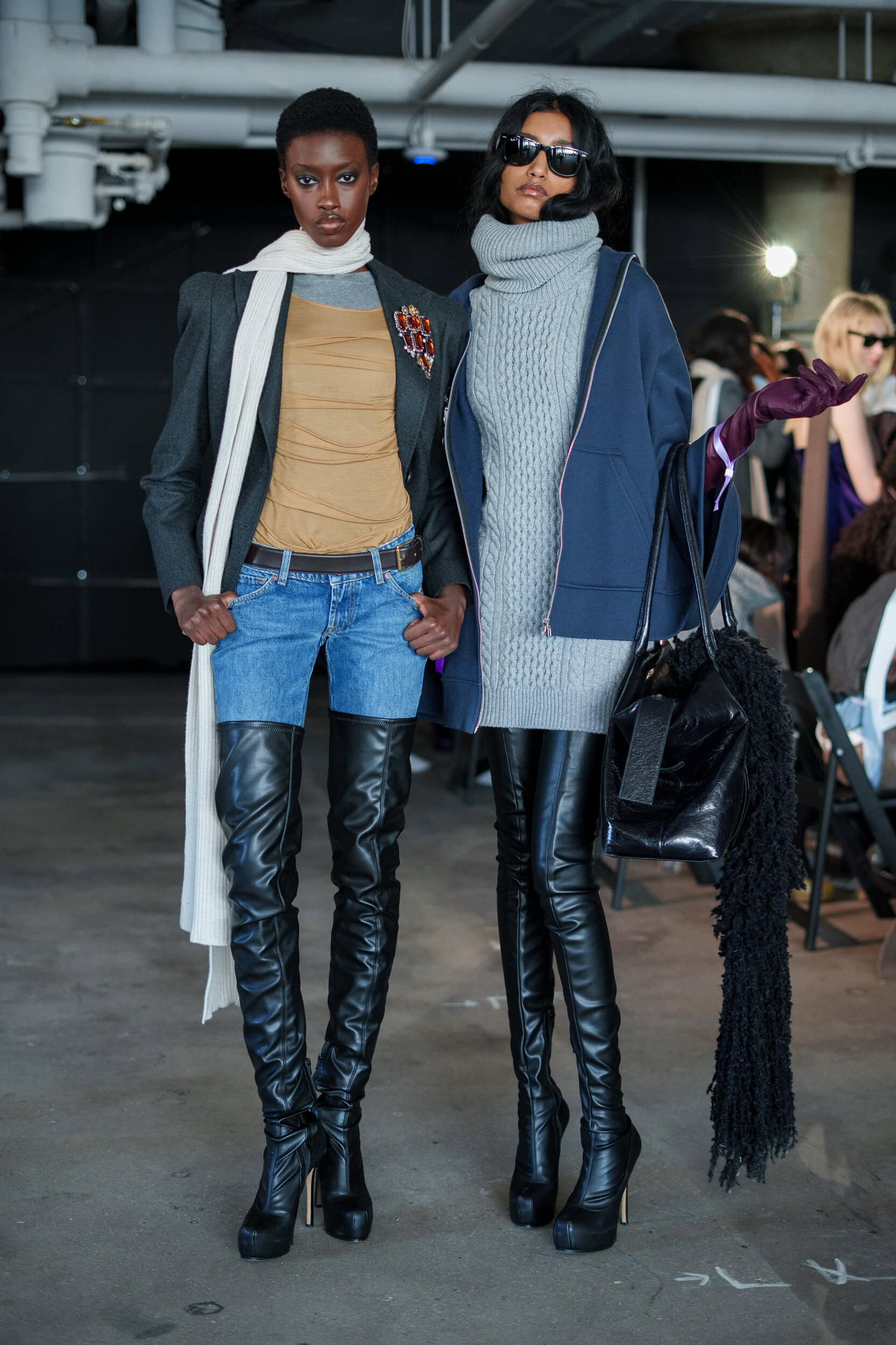 7 For All Mankind Fall 2026 Fashion Show Backstage