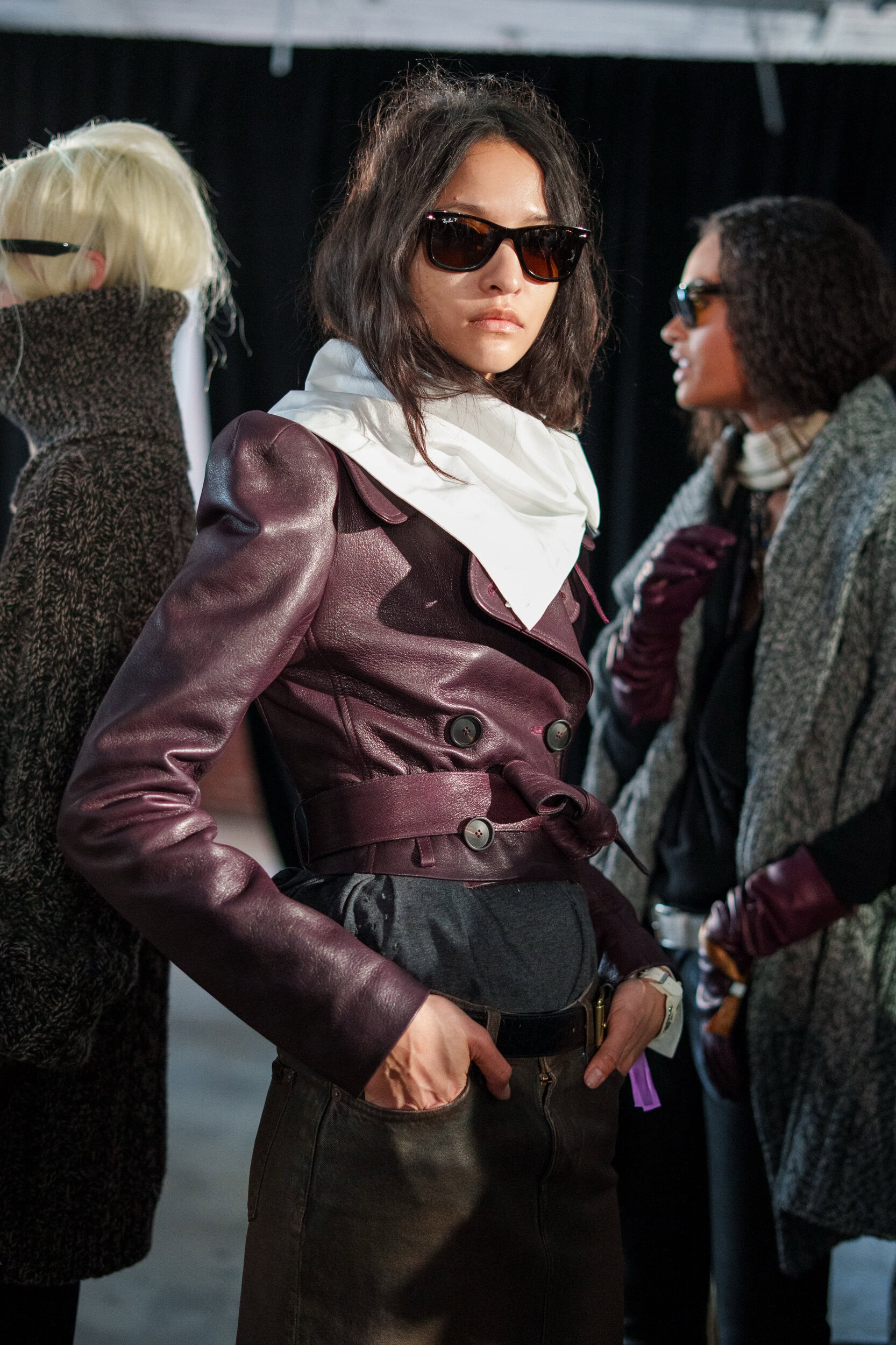 7 For All Mankind Fall 2026 Fashion Show Backstage
