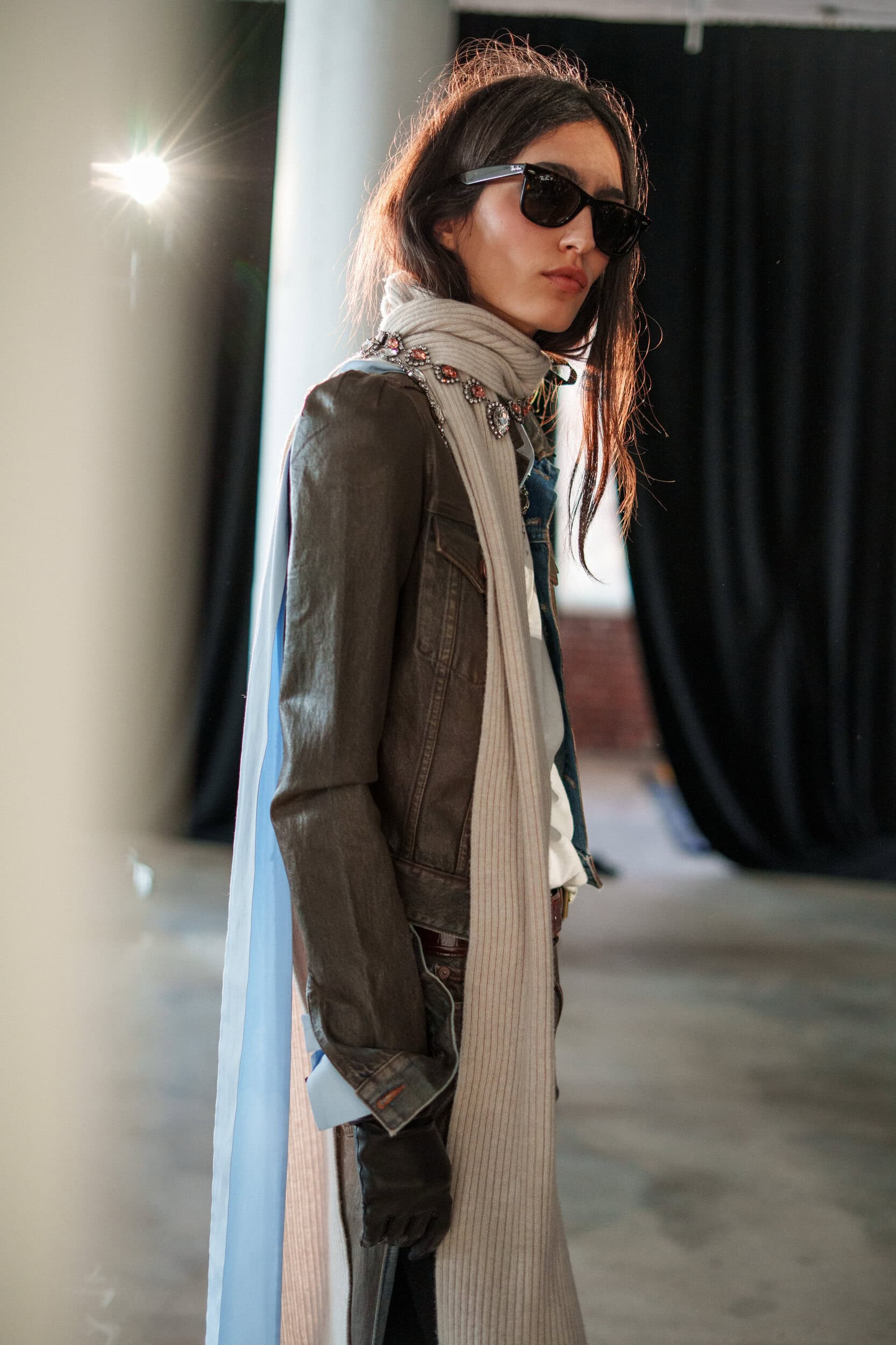 7 For All Mankind Fall 2026 Fashion Show Backstage