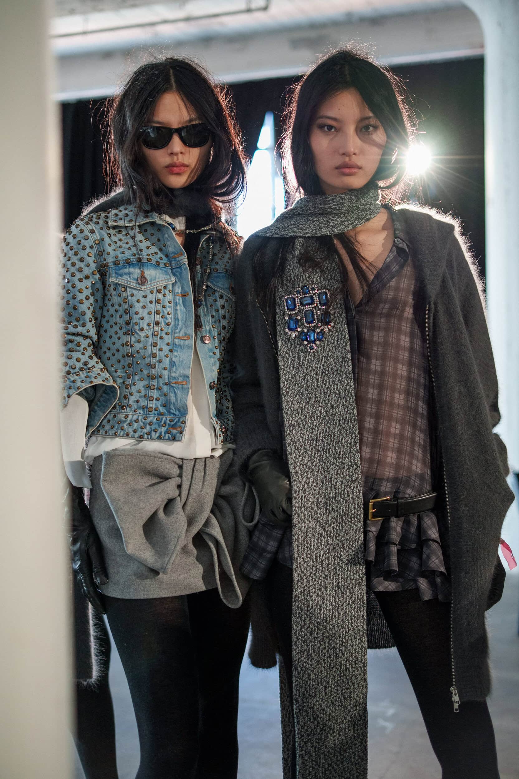 7 For All Mankind Fall 2026 Fashion Show Backstage