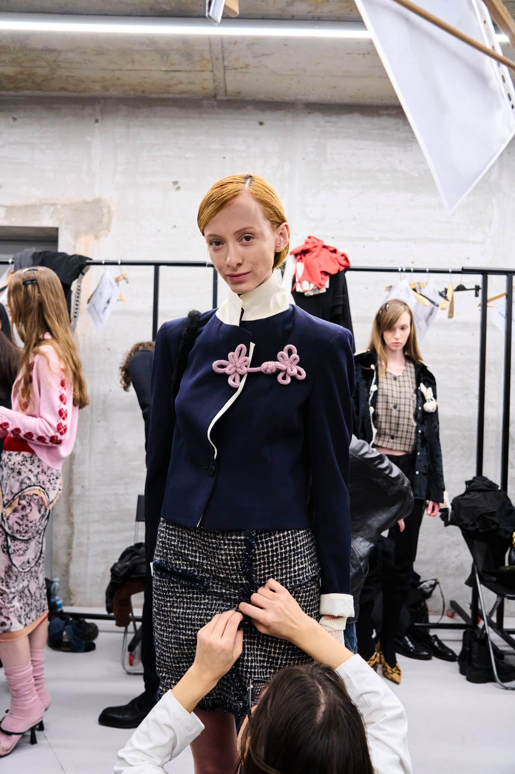 Marco Rambaldi Fall 2026 Fashion Show Backstage