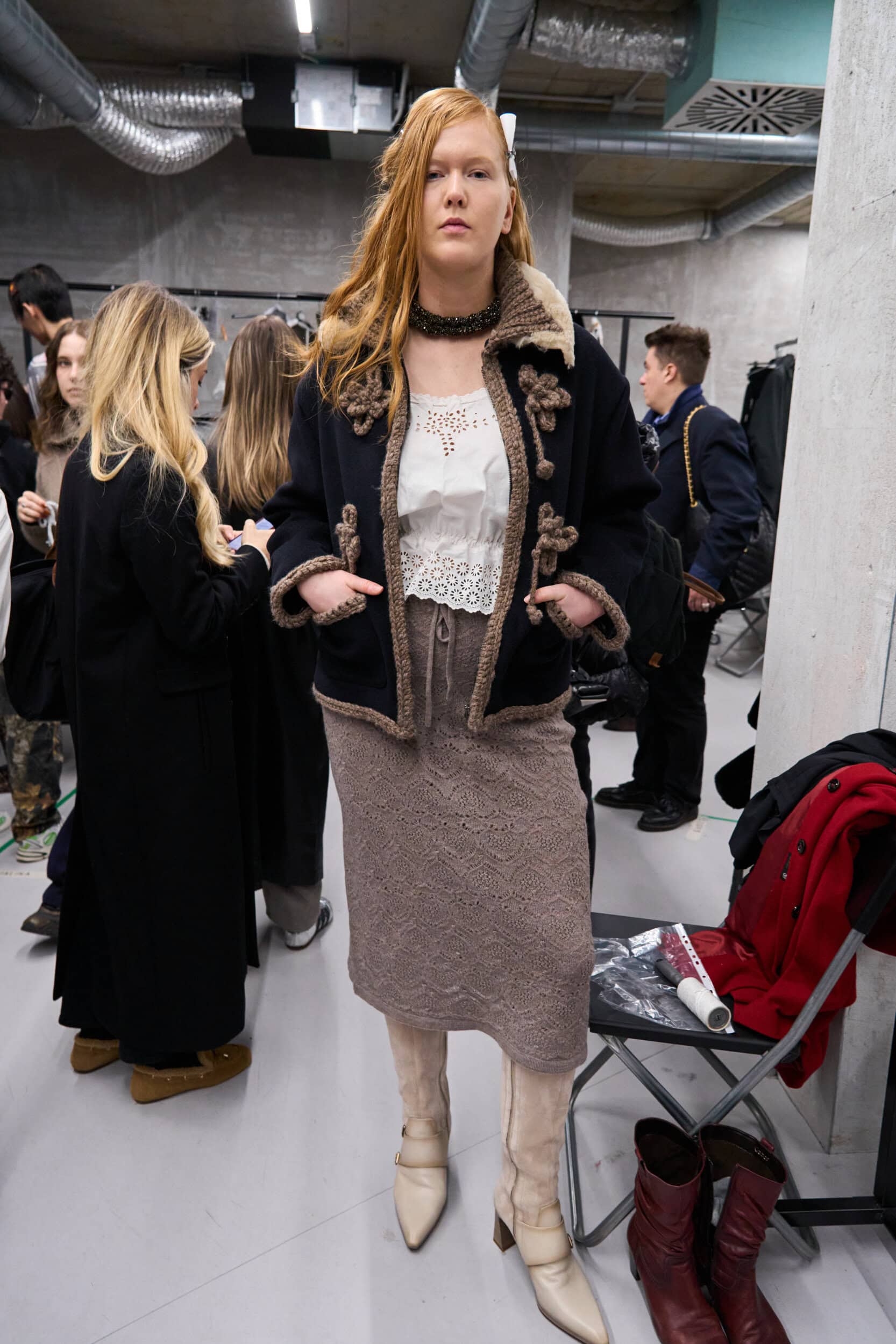 Marco Rambaldi Fall 2026 Fashion Show Backstage
