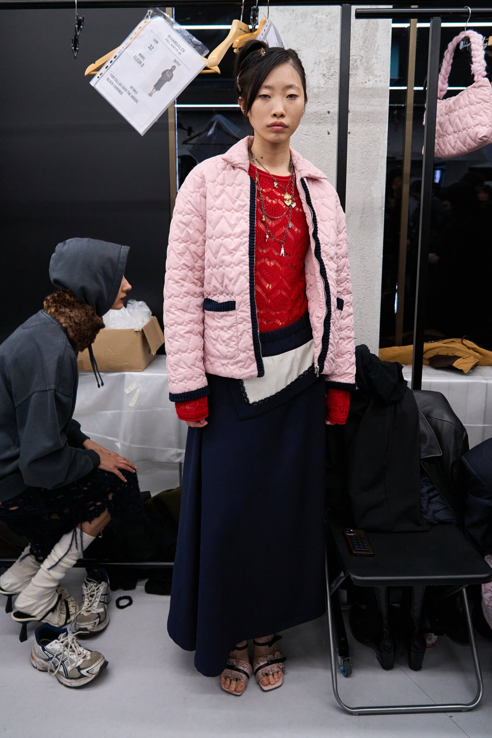 Marco Rambaldi Fall 2026 Fashion Show Backstage