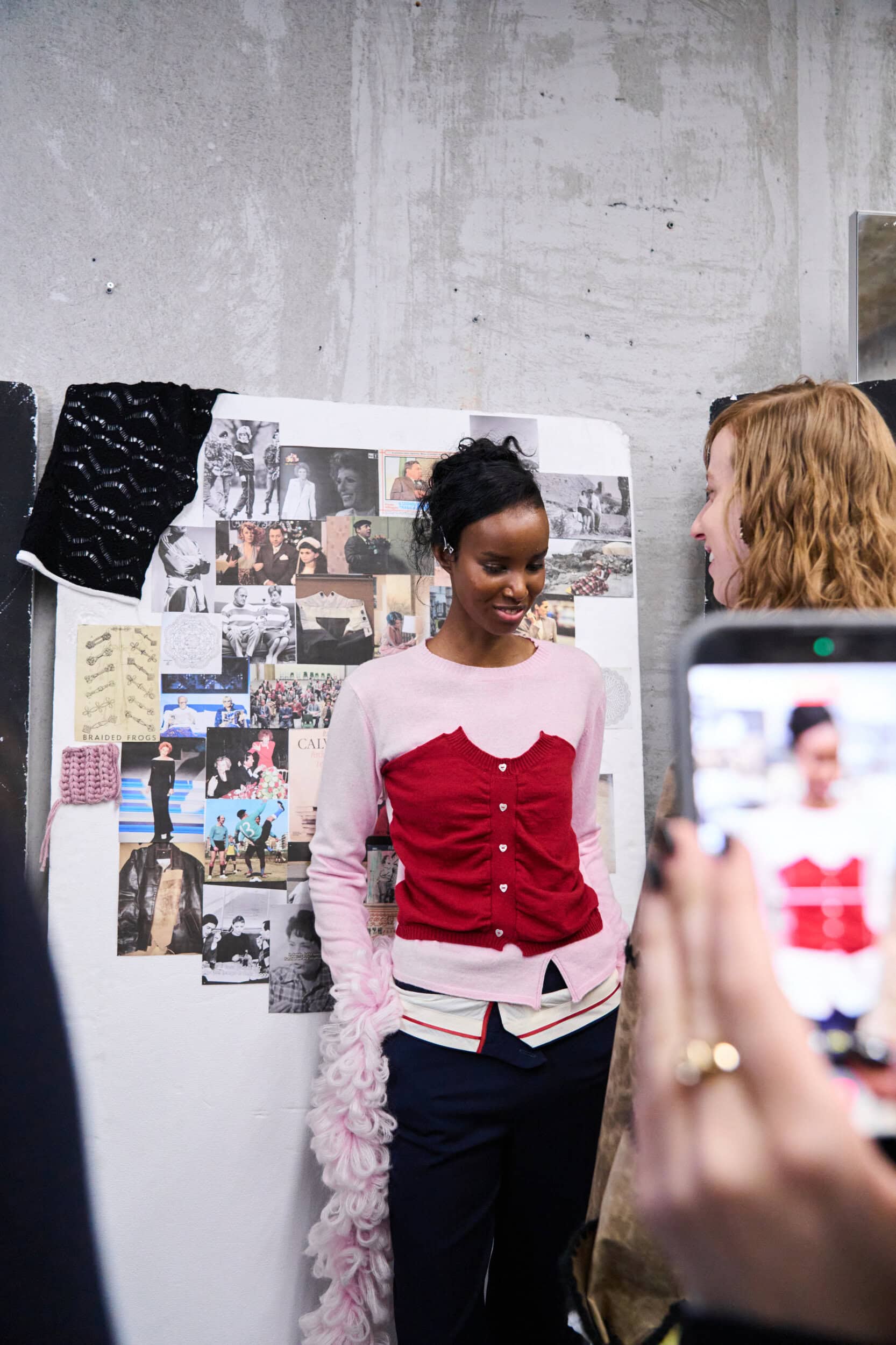 Marco Rambaldi Fall 2026 Fashion Show Backstage