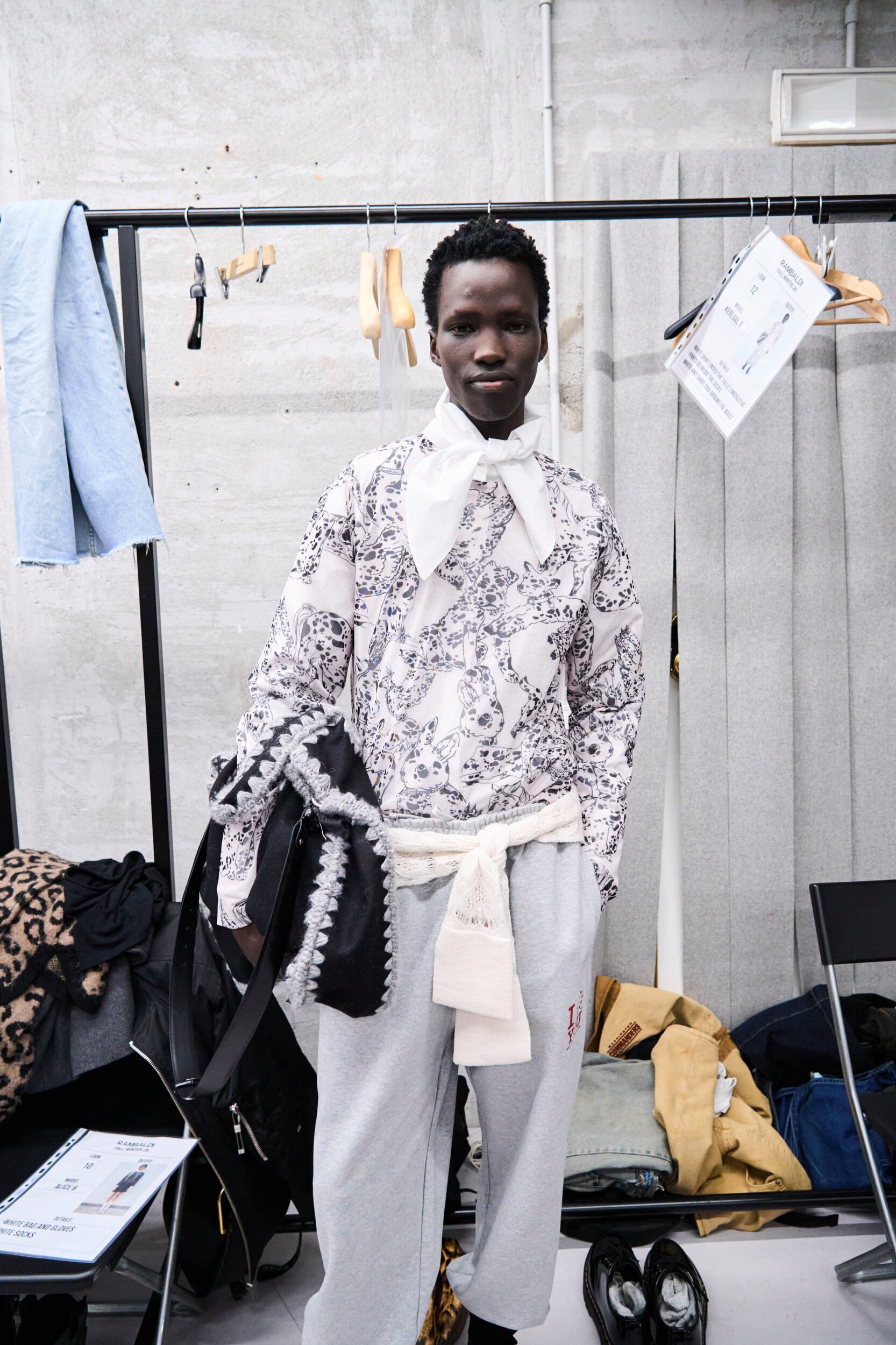 Marco Rambaldi Fall 2026 Fashion Show Backstage