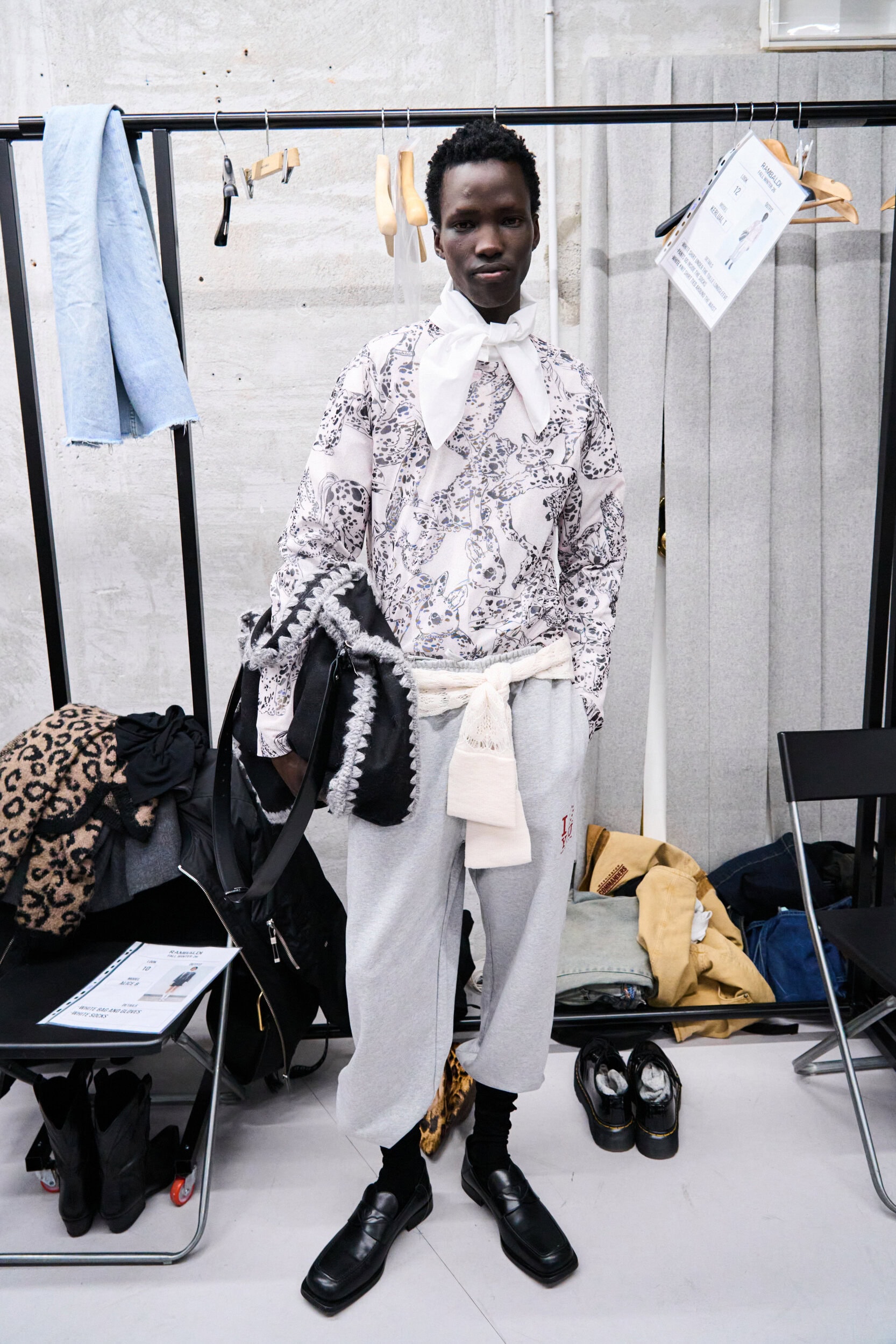 Marco Rambaldi Fall 2026 Fashion Show Backstage