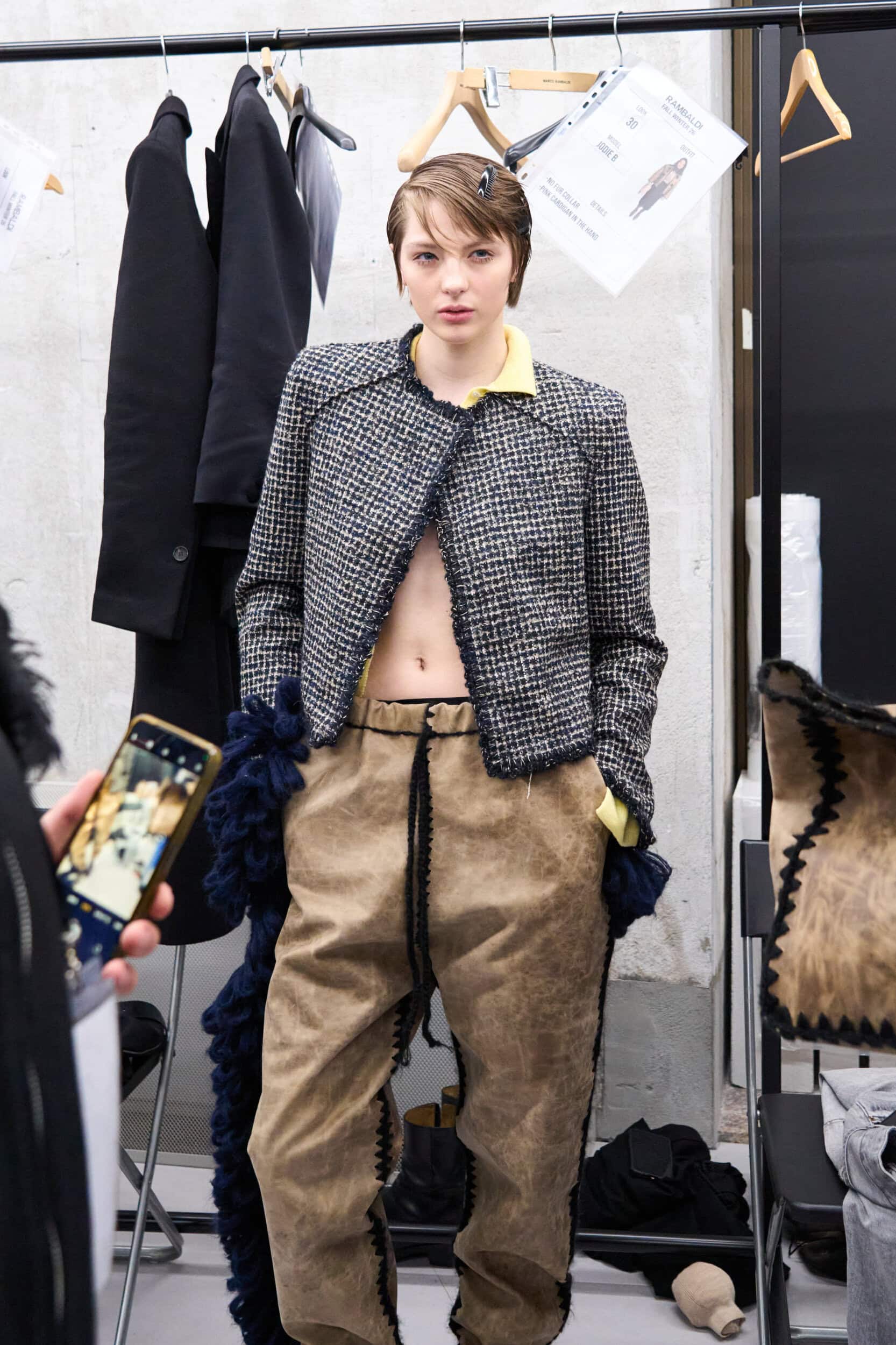 Marco Rambaldi Fall 2026 Fashion Show Backstage