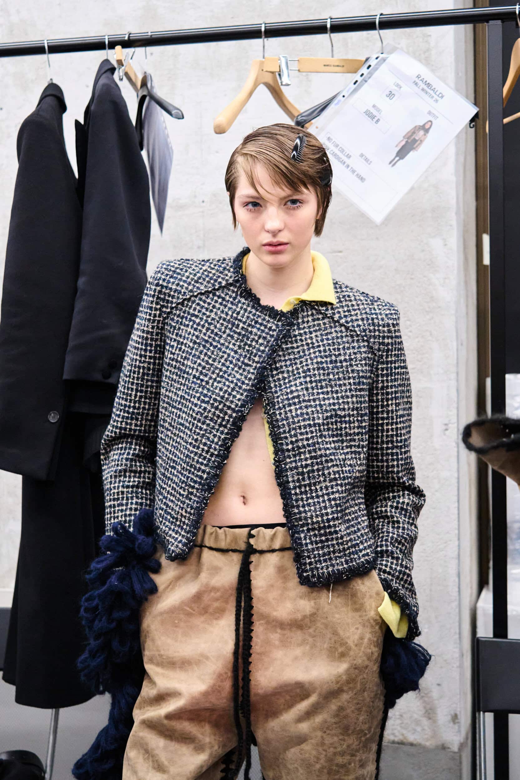 Marco Rambaldi Fall 2026 Fashion Show Backstage