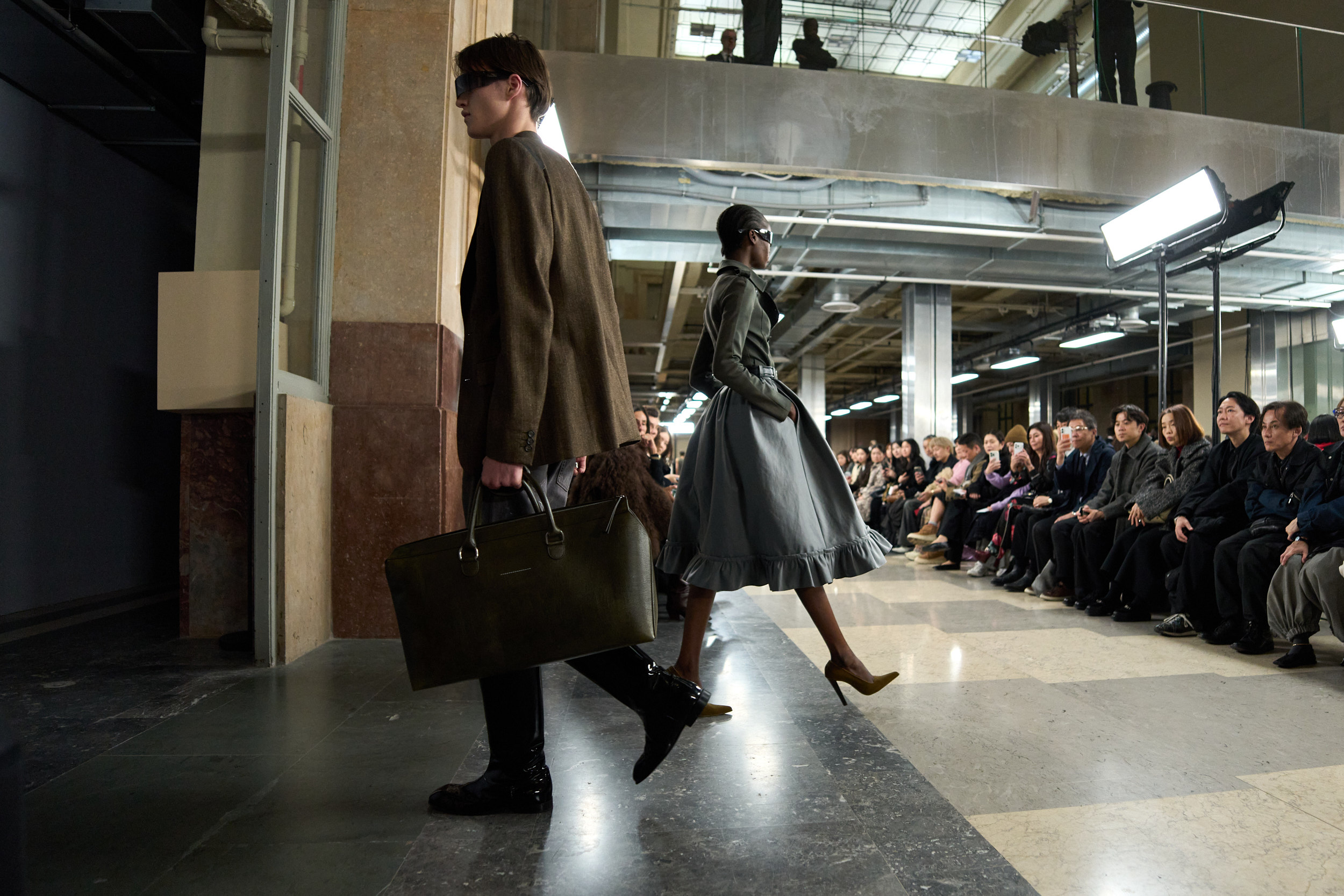 Mm6 Maison Margiela Fall 2026 Fashion Show Atmosphere