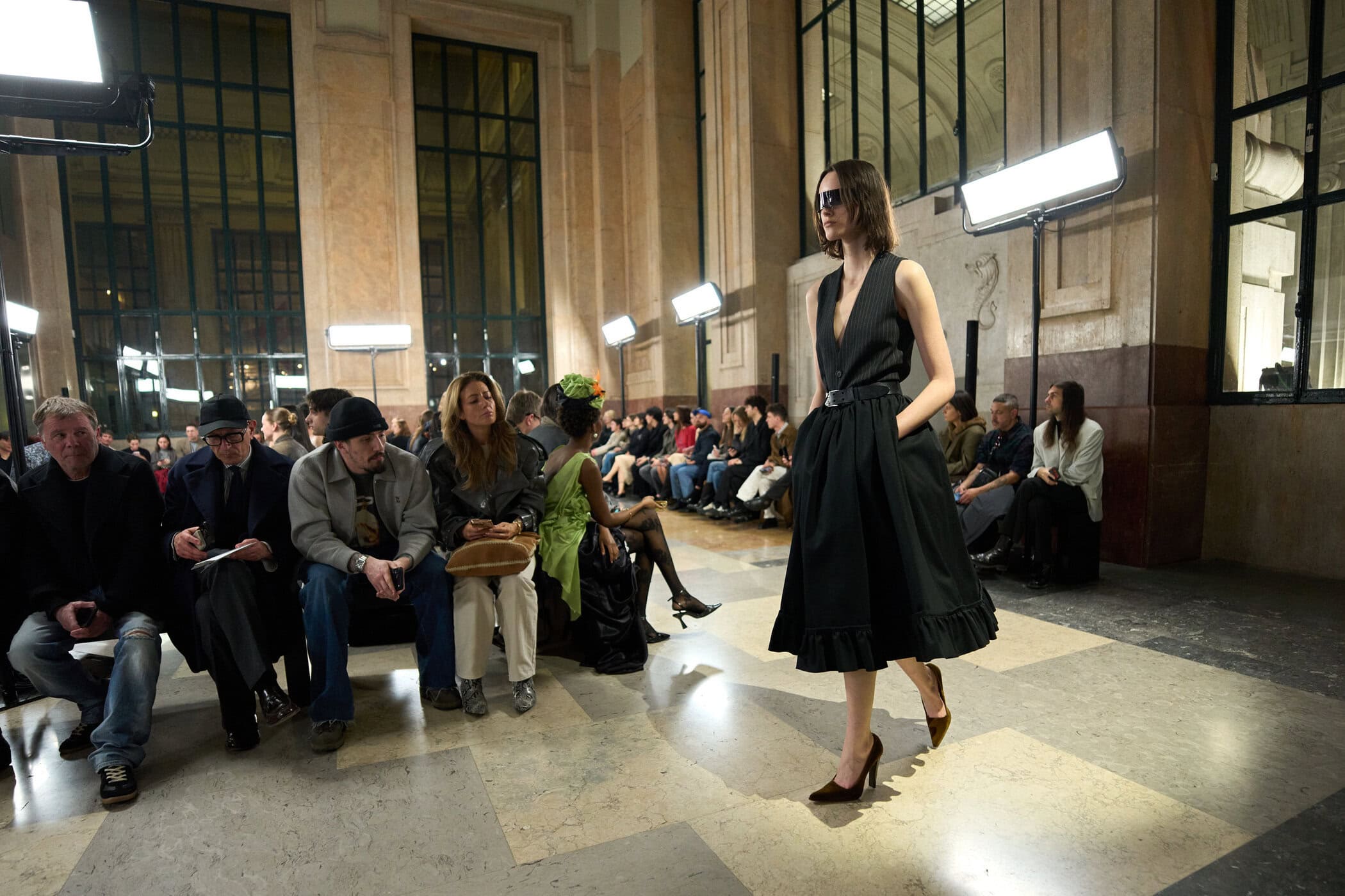 Mm6 Maison Margiela Fall 2026 Fashion Show Atmosphere